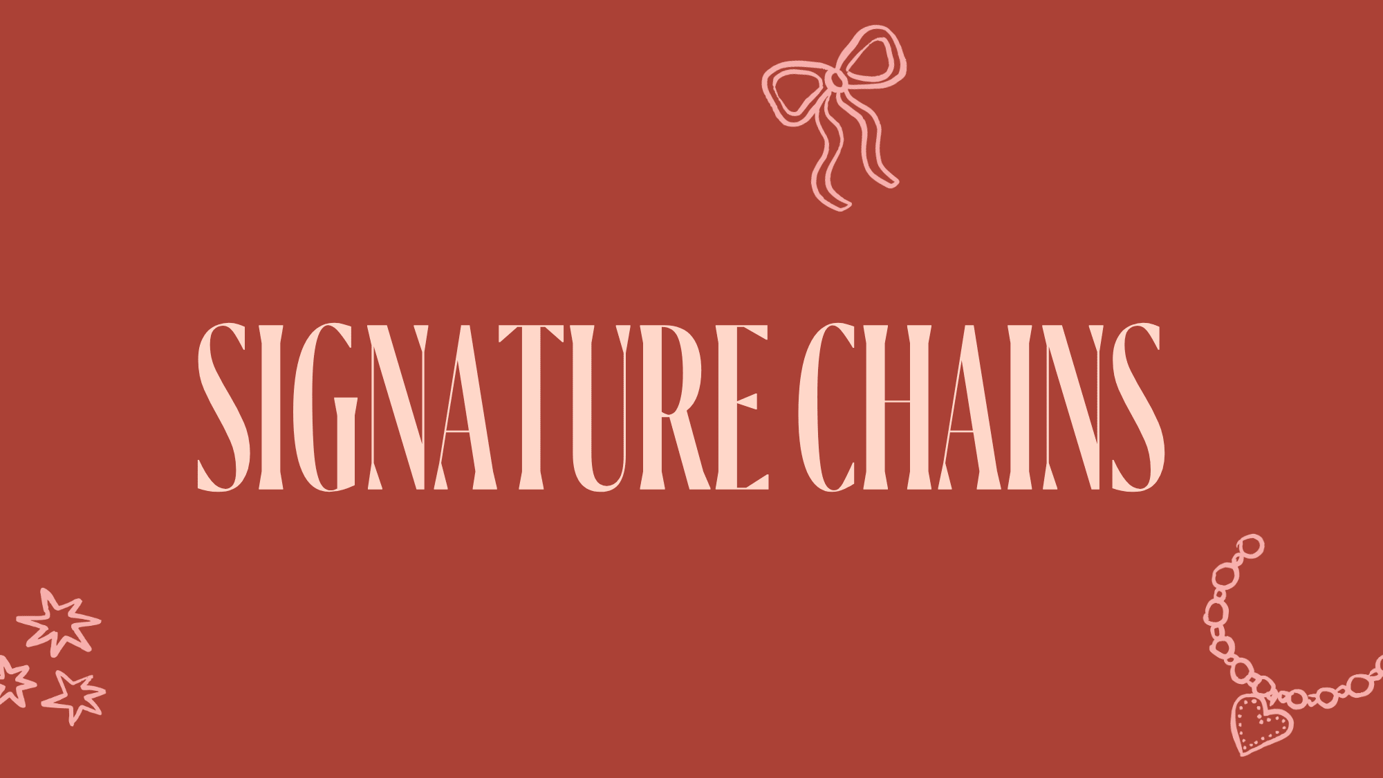 Signature Chain - From Juniper With Love