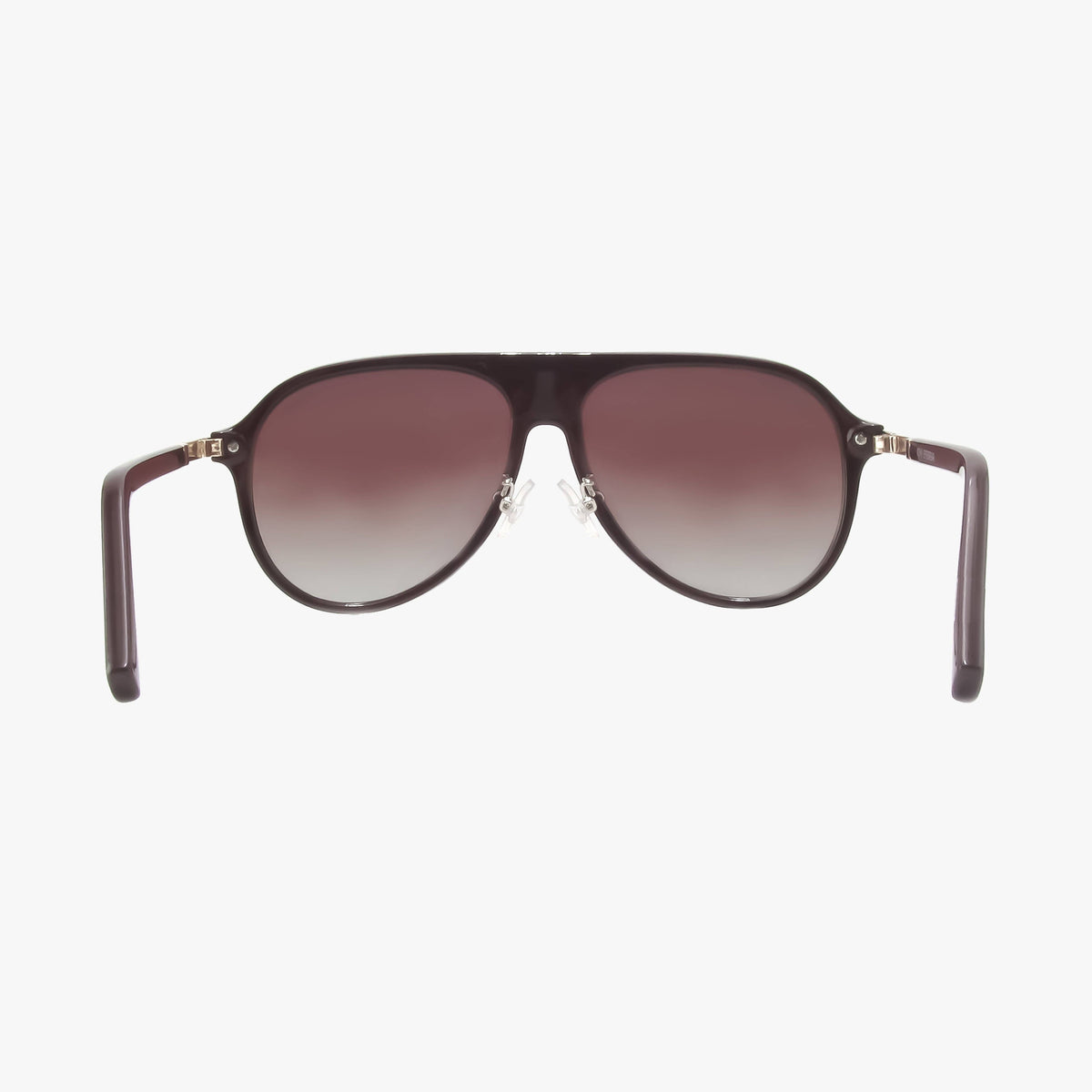 Aura Plum Polarized Aviator Sunglasses