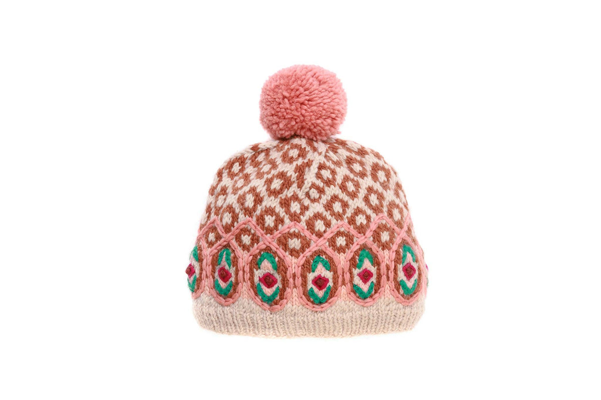 Vintage Chalet Hat / Natural