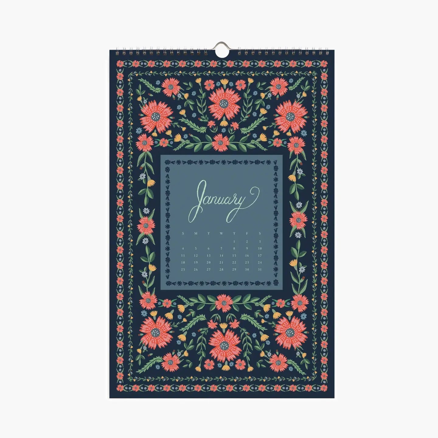 2026 Flora Wall Calendar - From Juniper With Love