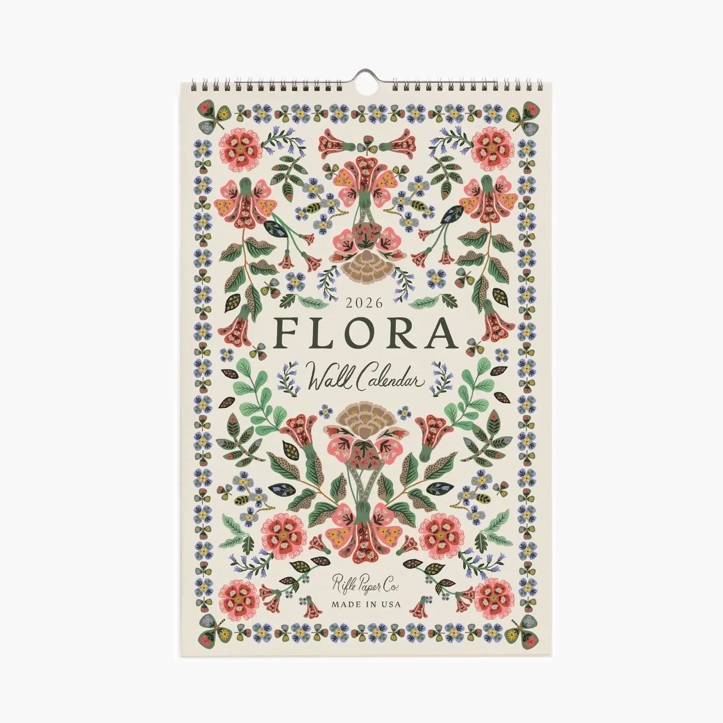 2026 Flora Wall Calendar - From Juniper With Love