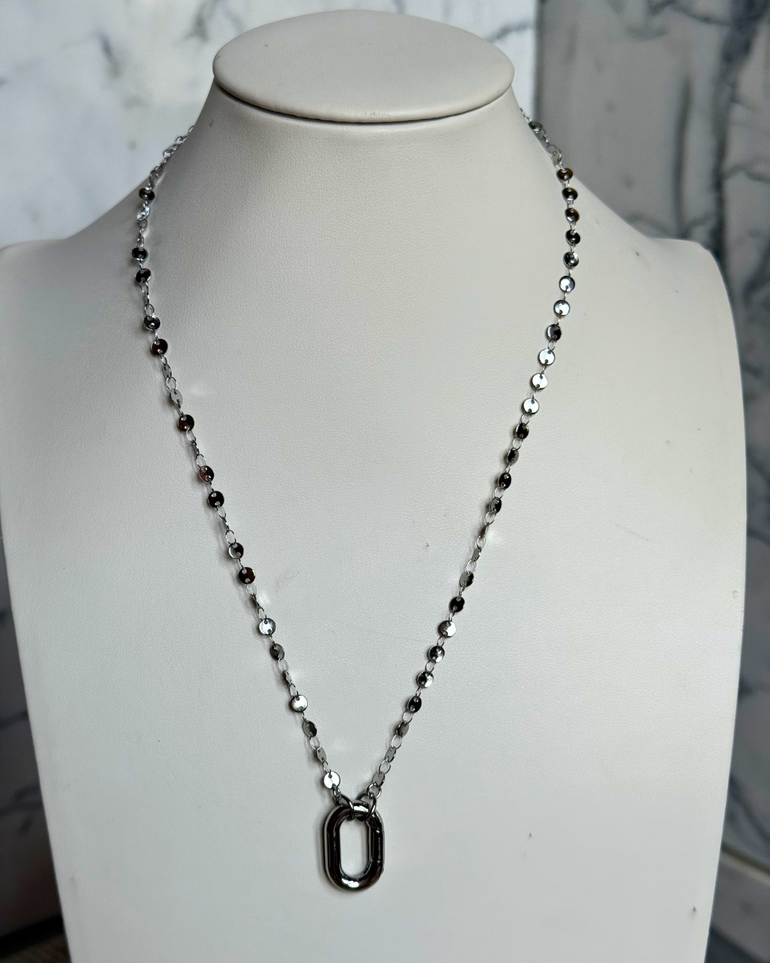 Silver Signature Chain / Moonlight
