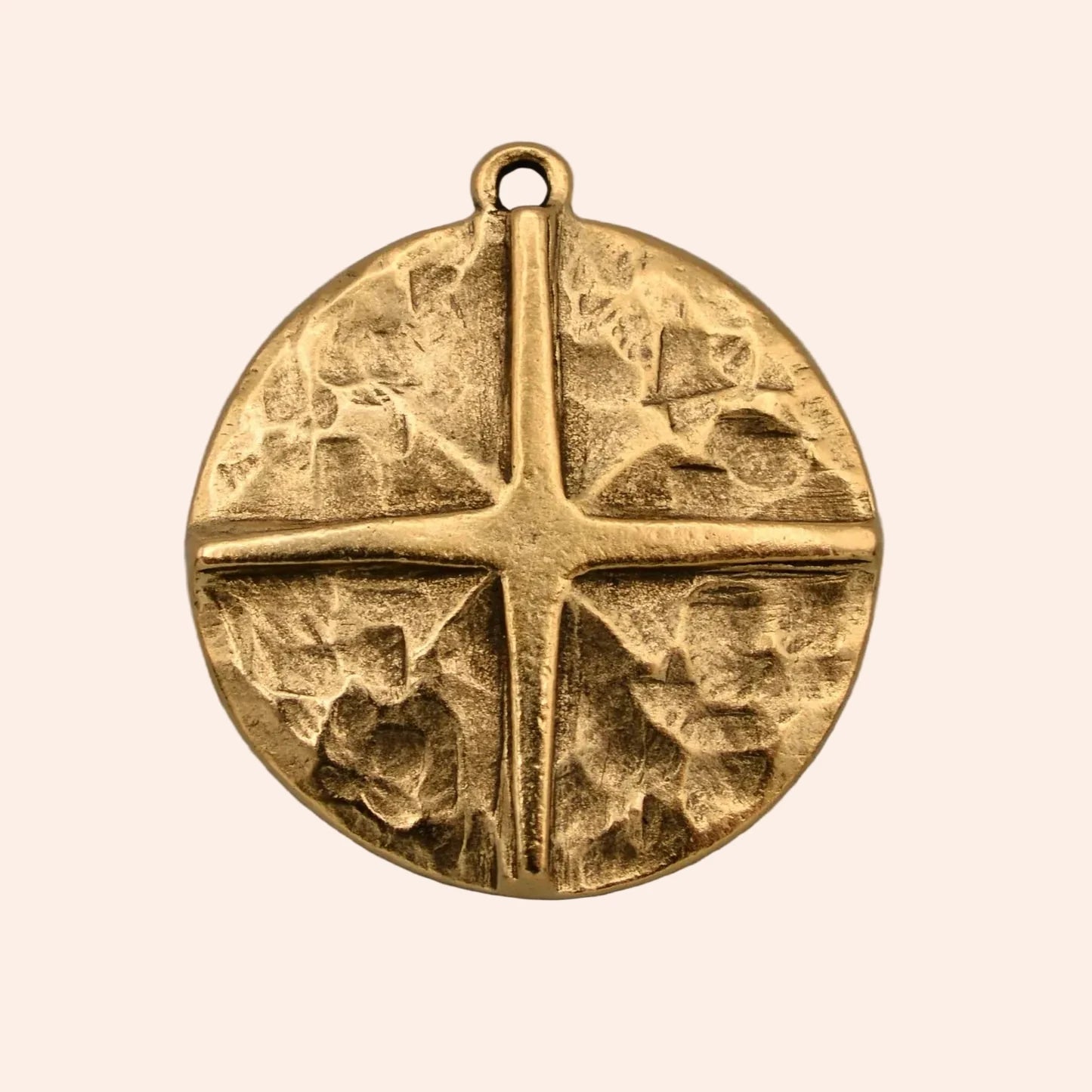 Joshua 1:9 Antiqued Charmie