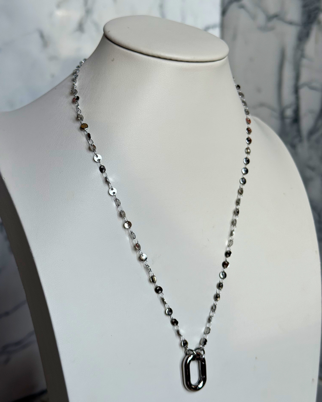 Silver Signature Chain / Moonlight