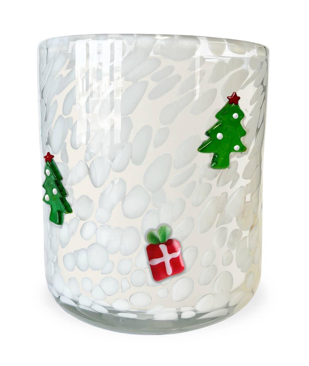 Tree & Gift 12oz Icon Candle