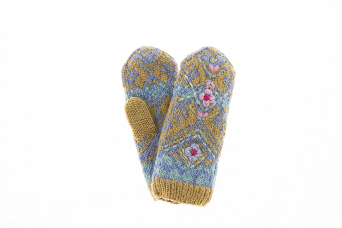 Ingrid Mittens / Green