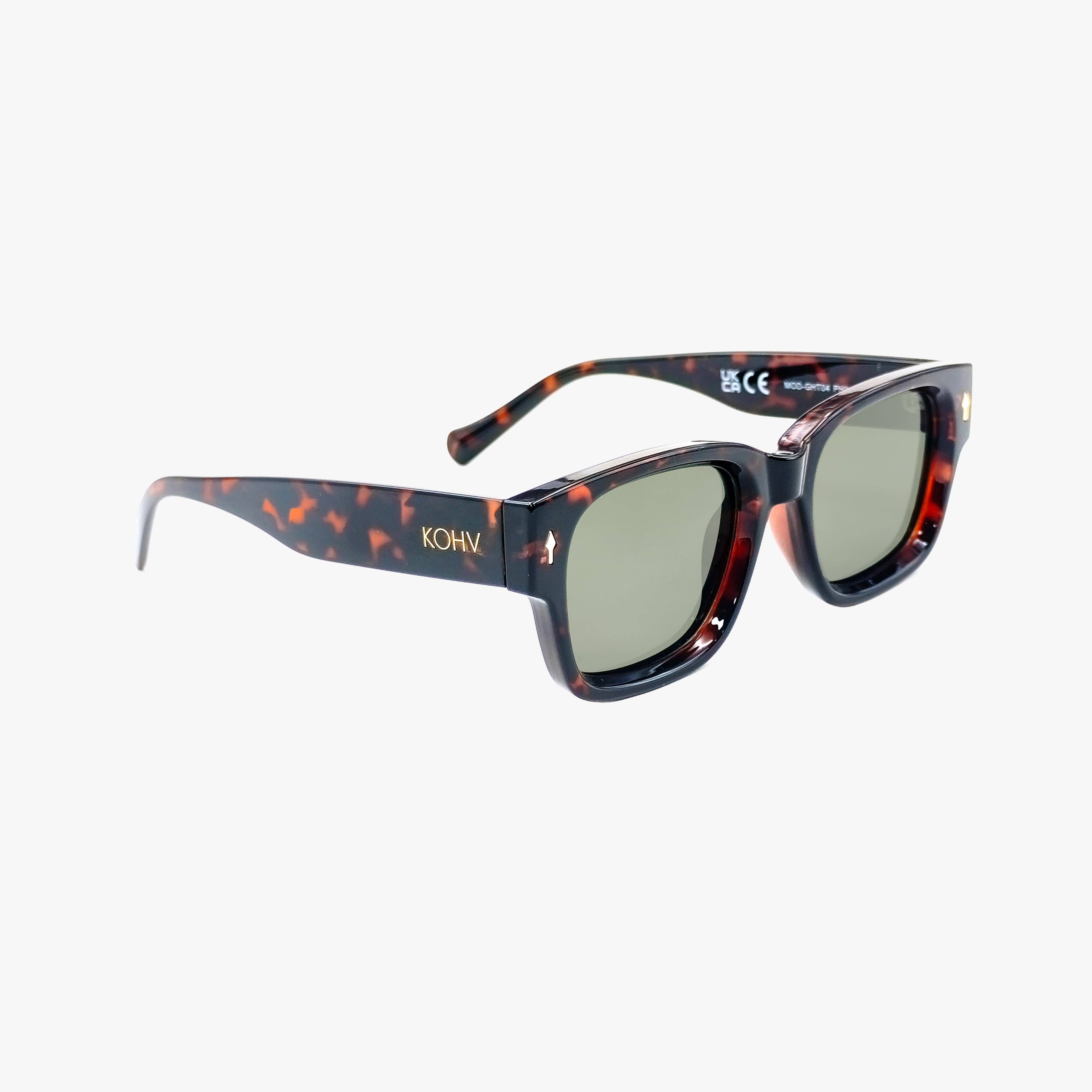Mod Espresso Polarized Square Sunglasses