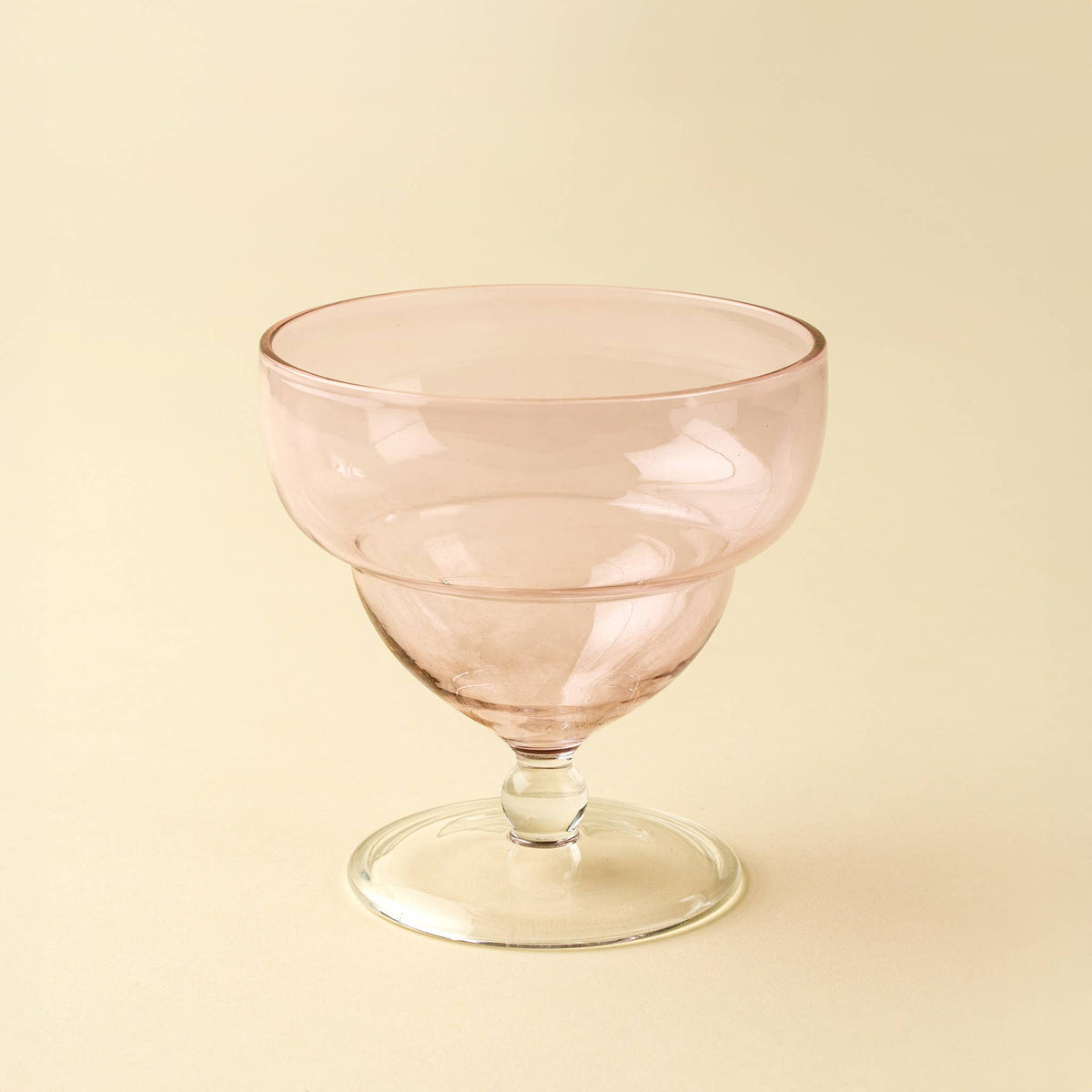 Savoy Coupe Glass / Pink