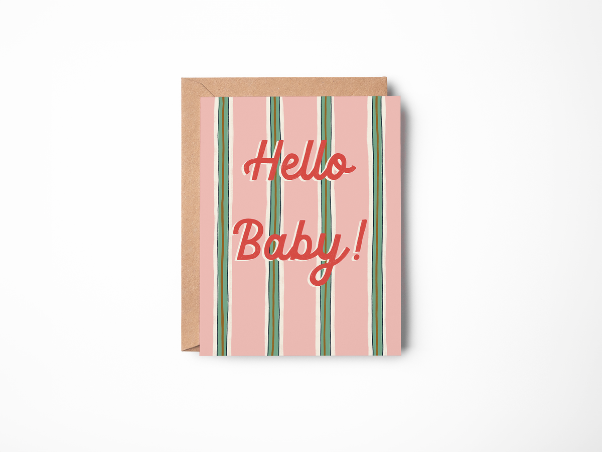 Hello Baby Card