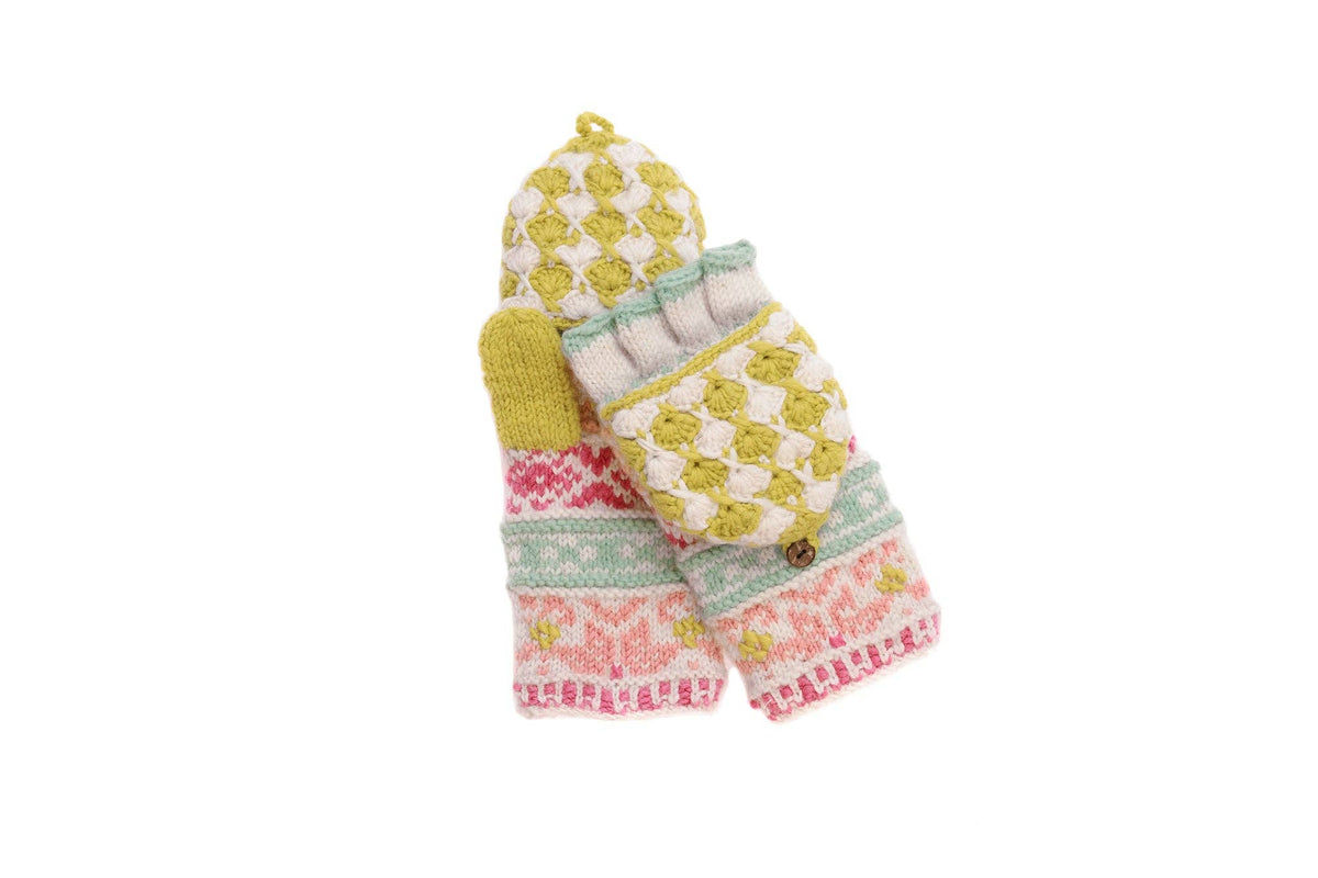Antonia Convertible Mittens / Natural