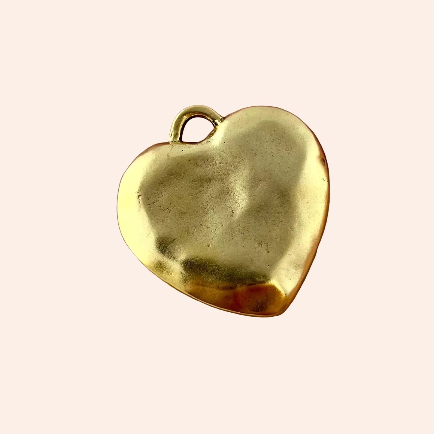Golden Heirloom Heart Charmie
