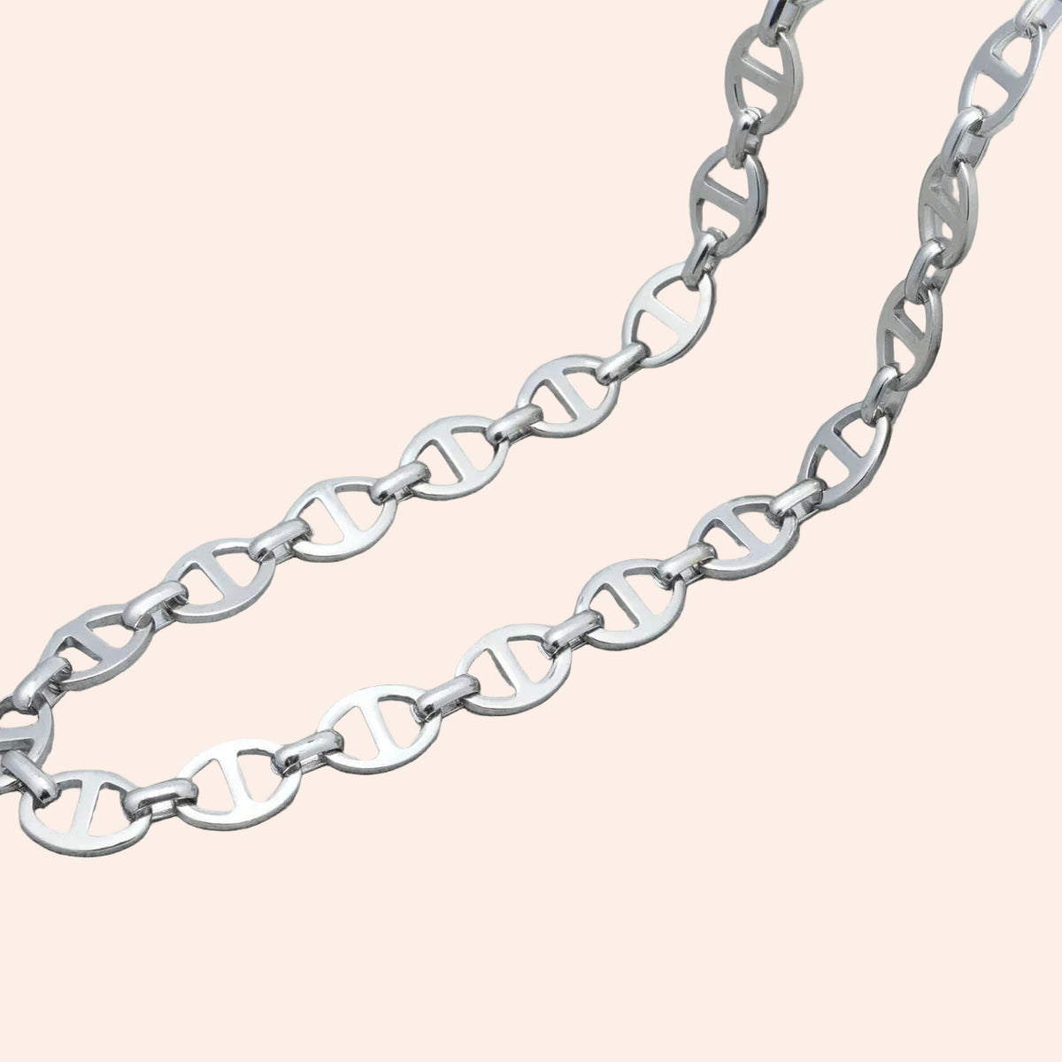 Mariner Chain Necklace / Silver