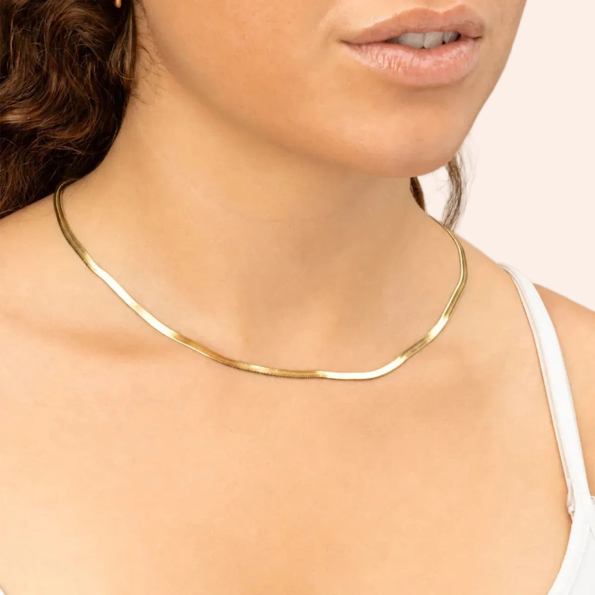 Dainty Herringbone Chain