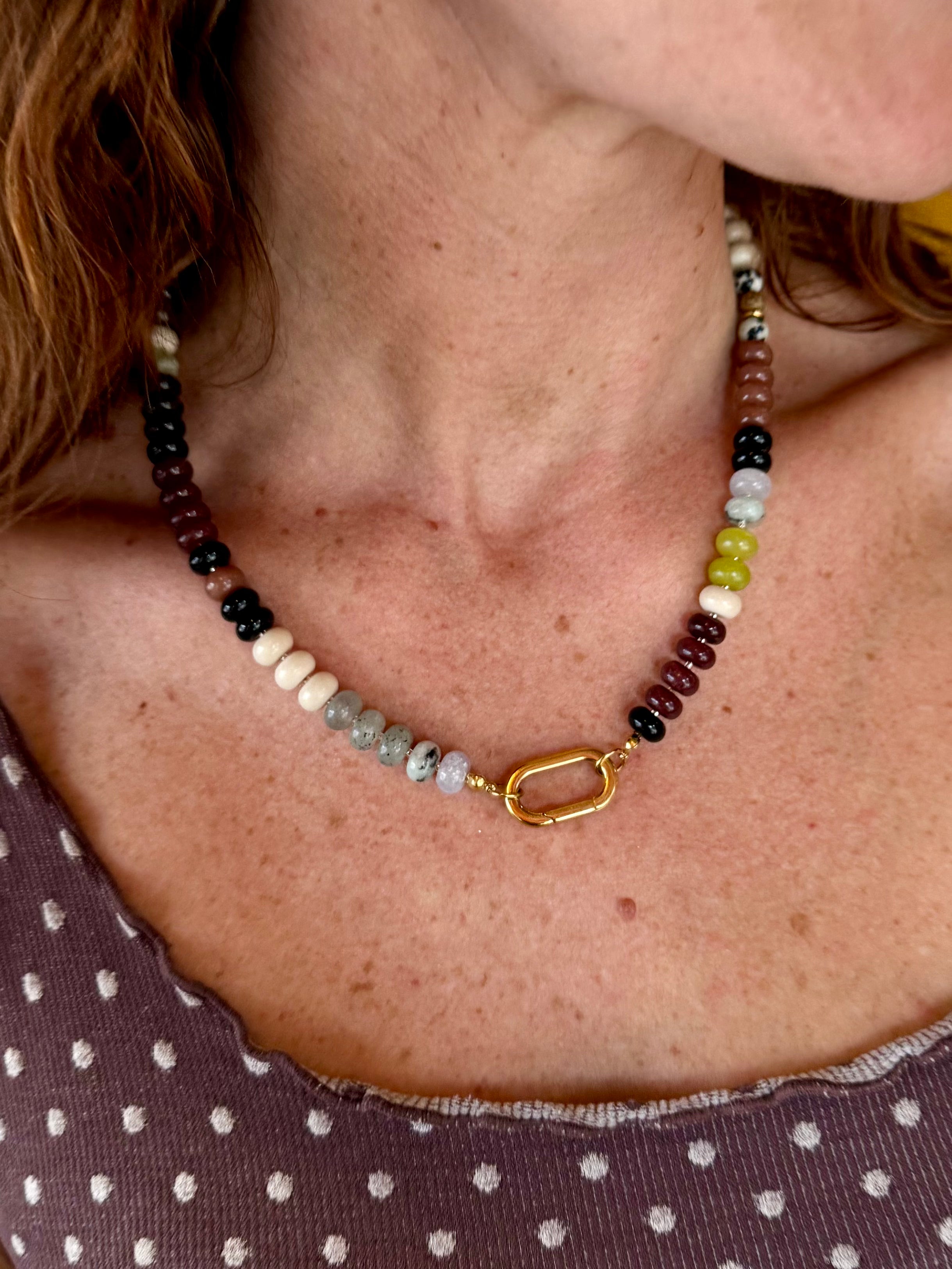 Keepsake Strand Necklace / Harvest Moon