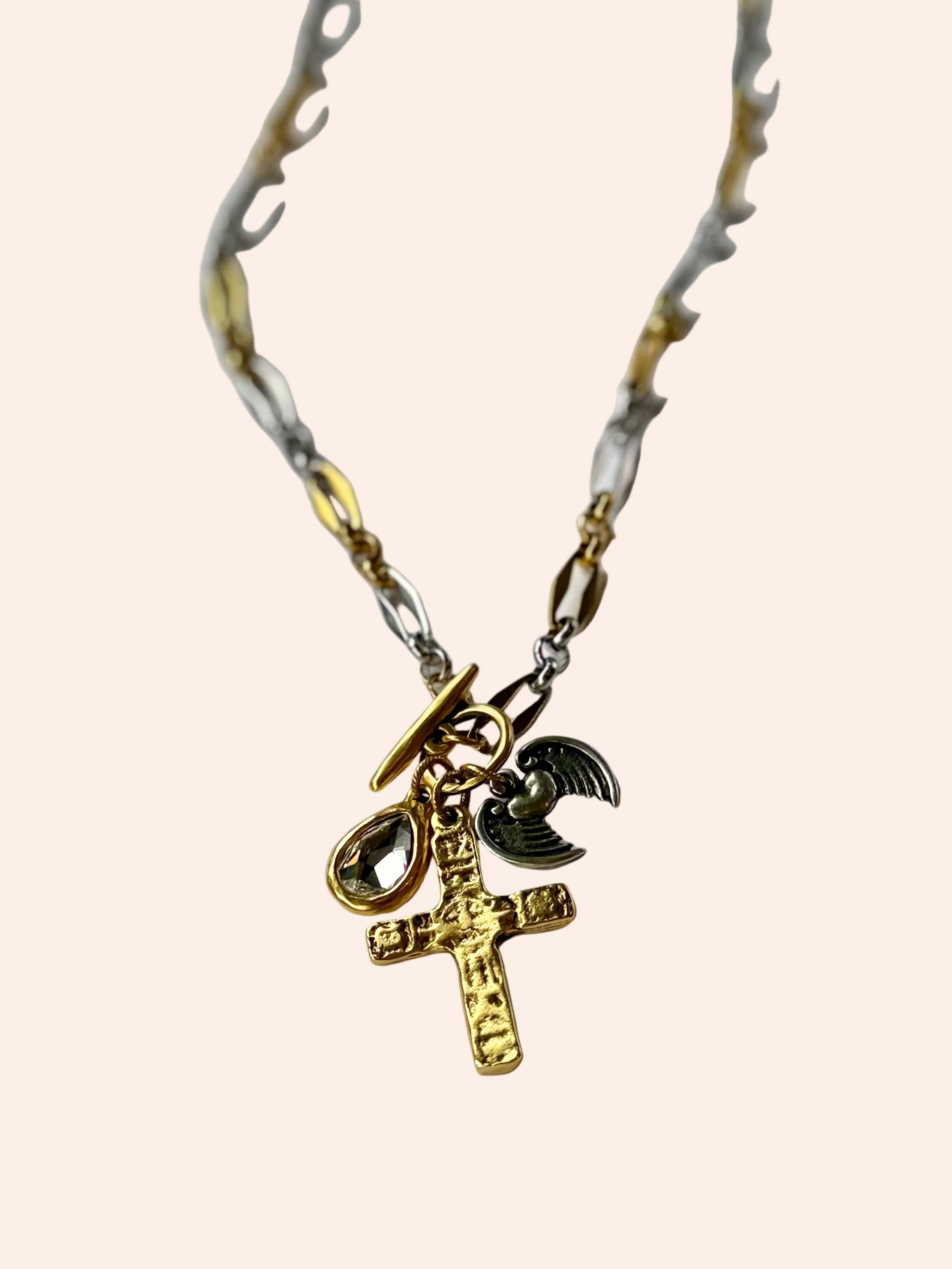 Guardian Cross Necklace