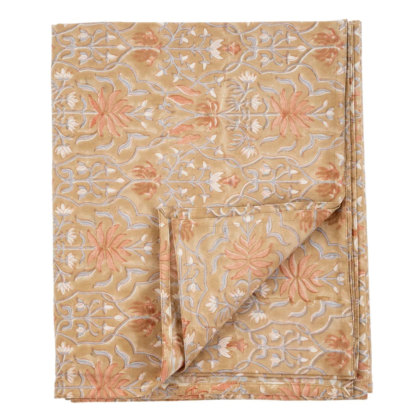 Acapulco Block Print Tablecloth - From Juniper With Love