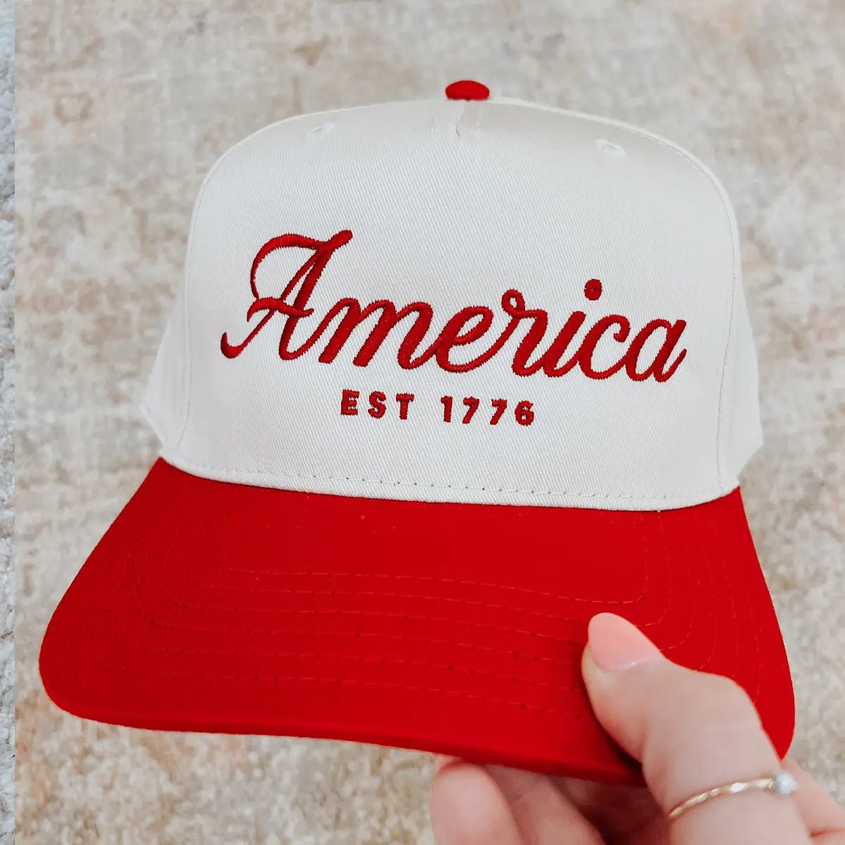 America Trucker Hat - From Juniper With Love