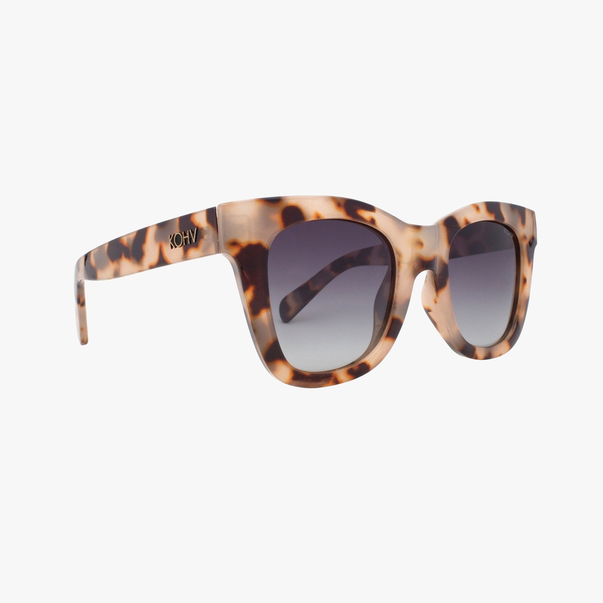 Bailey Latte Tortoise Polarized Oversized Square Sunglasses - From Juniper With Love