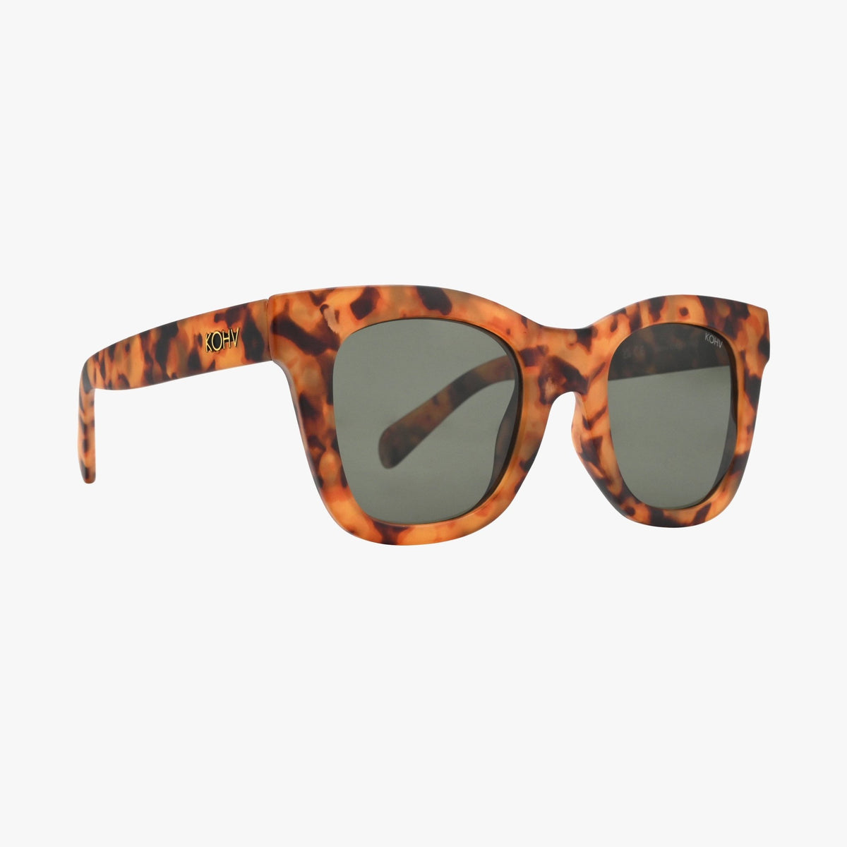 Bailey Matte Tortoise Polarized Oversized Square Sunglasses - From Juniper With Love