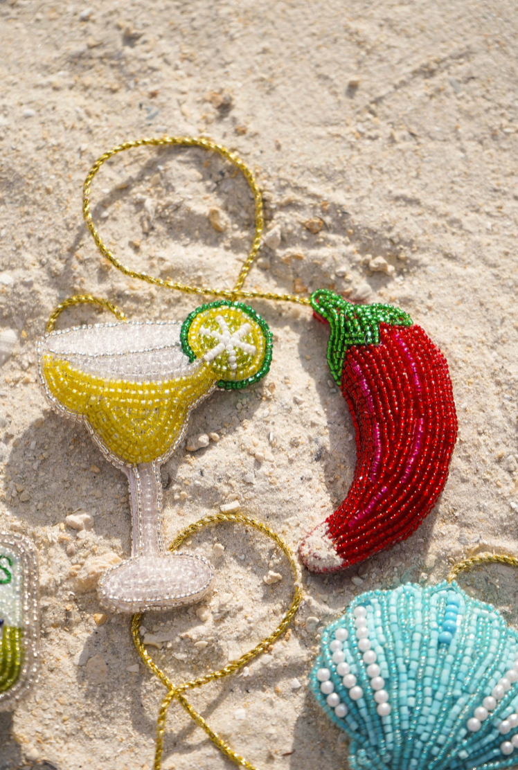 Beaded Bag Charms: Beach Bum / Starfish - From Juniper With Love