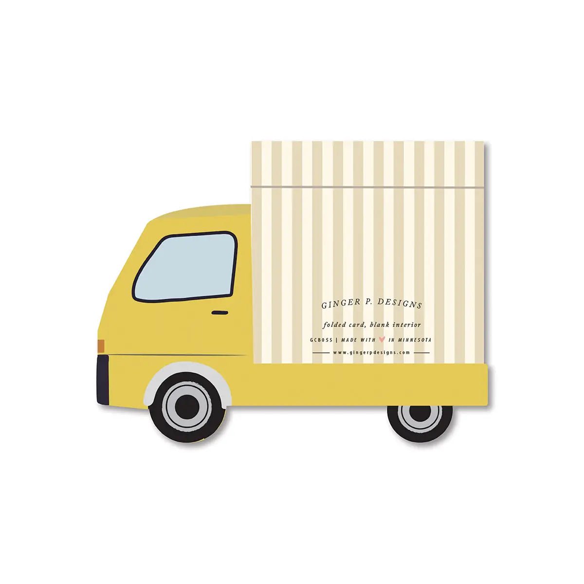 Birthday Truck Greeting Card - From Juniper With Love