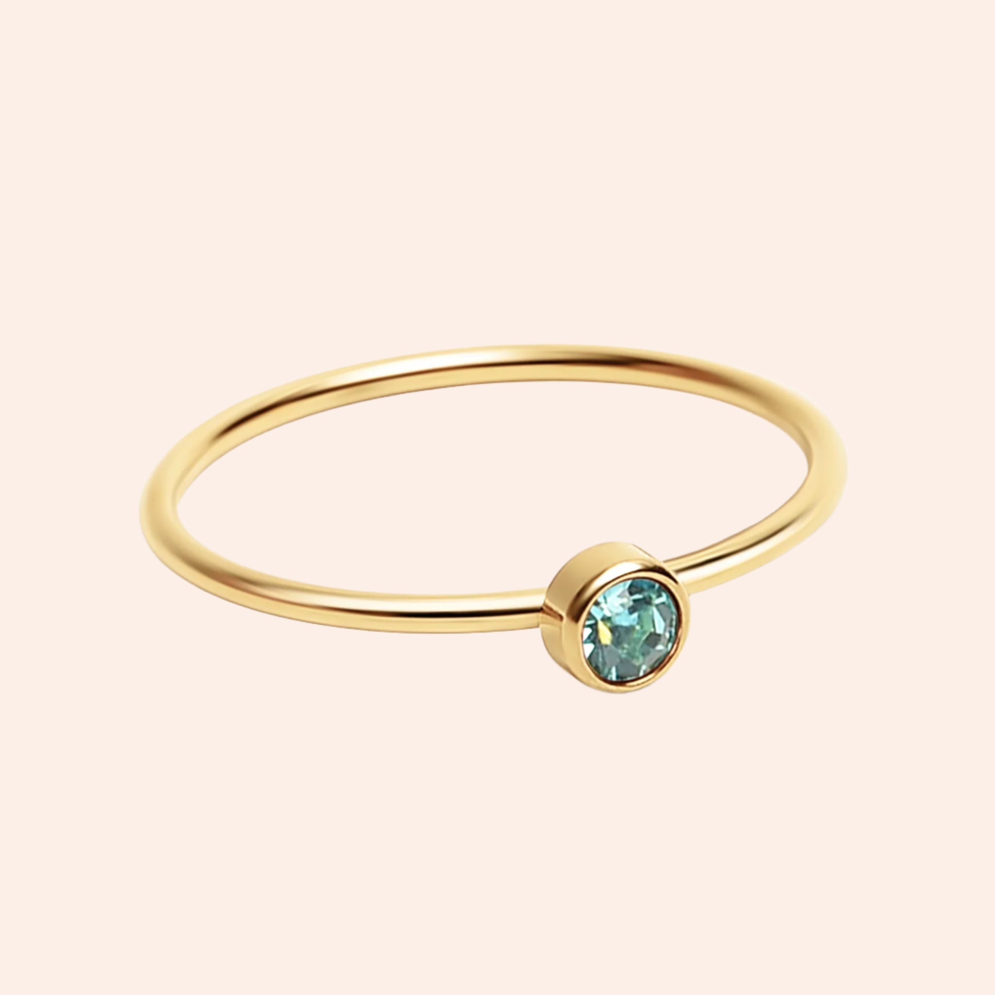 Birthstone Stacking Ring - From Juniper With Love