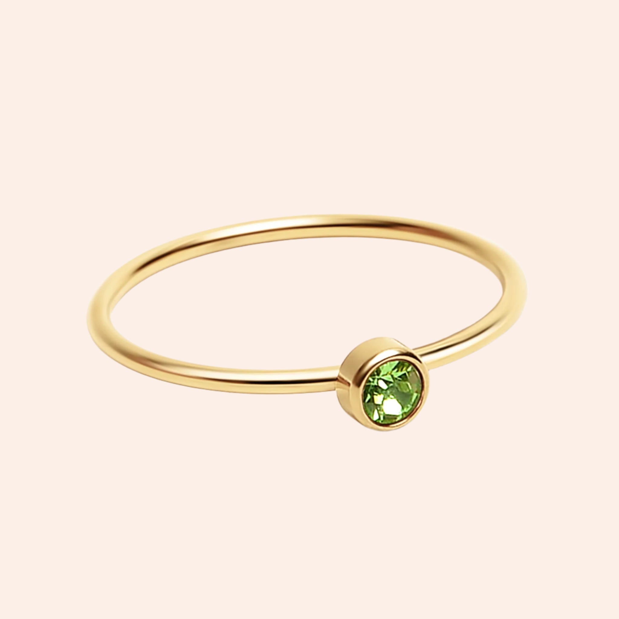 Birthstone Stacking Ring - From Juniper With Love