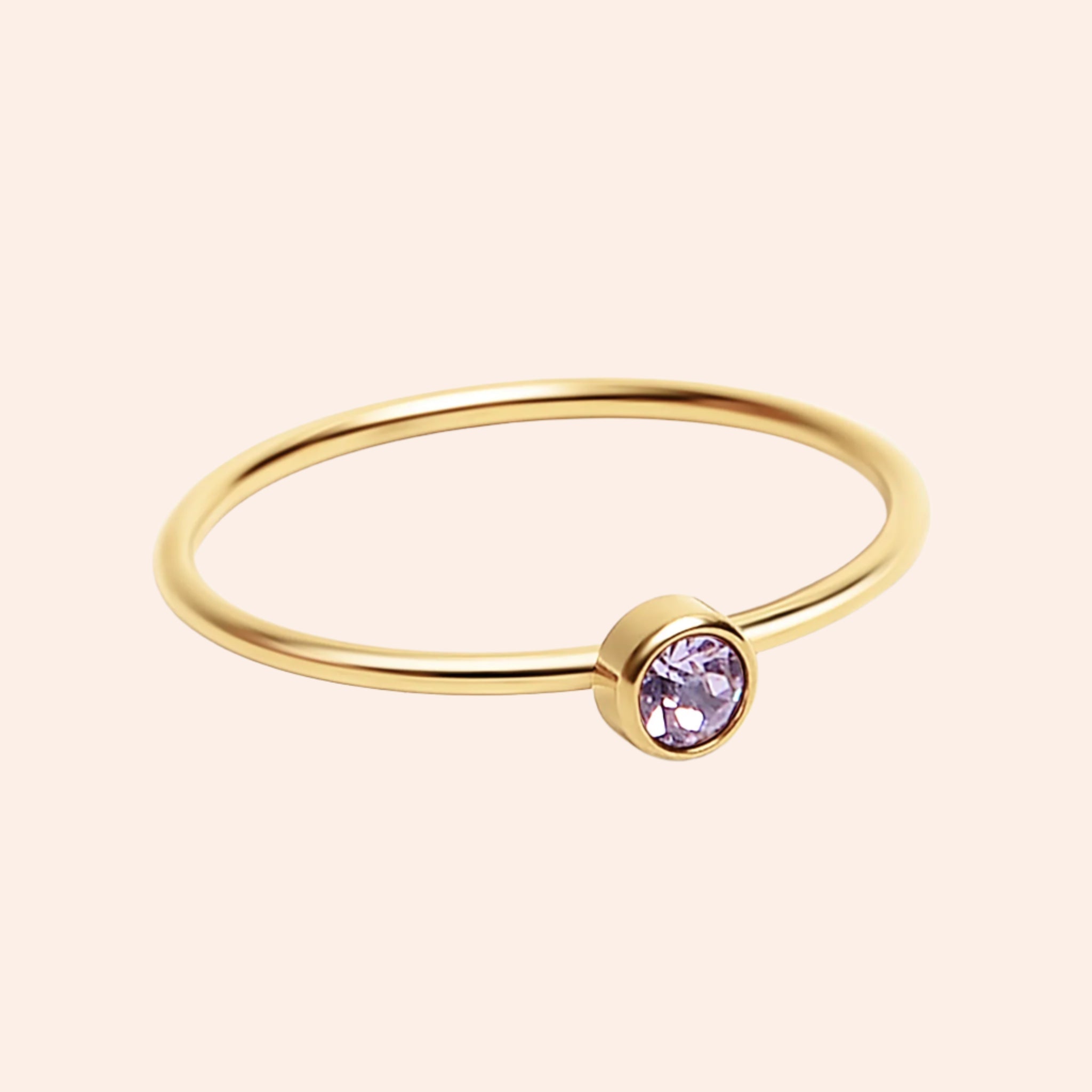 Birthstone Stacking Ring - From Juniper With Love