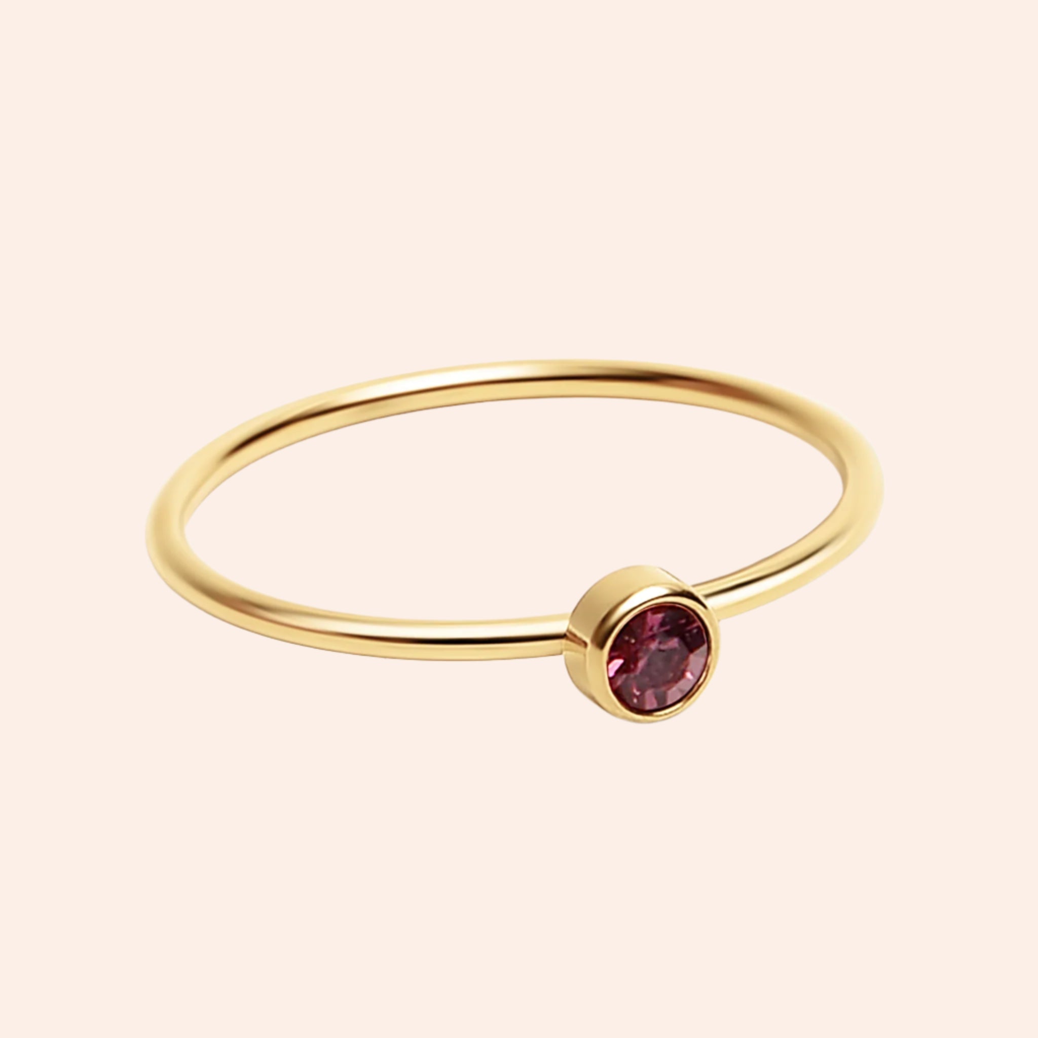 Birthstone Stacking Ring - From Juniper With Love