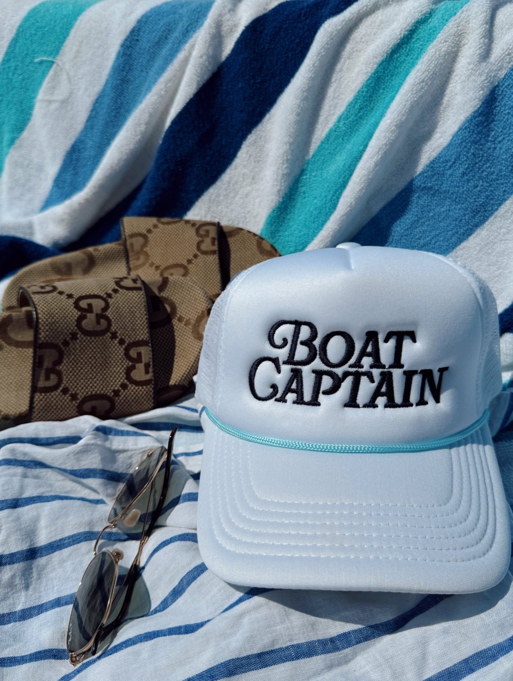 Boat Captain Trucker Hat - From Juniper With Love