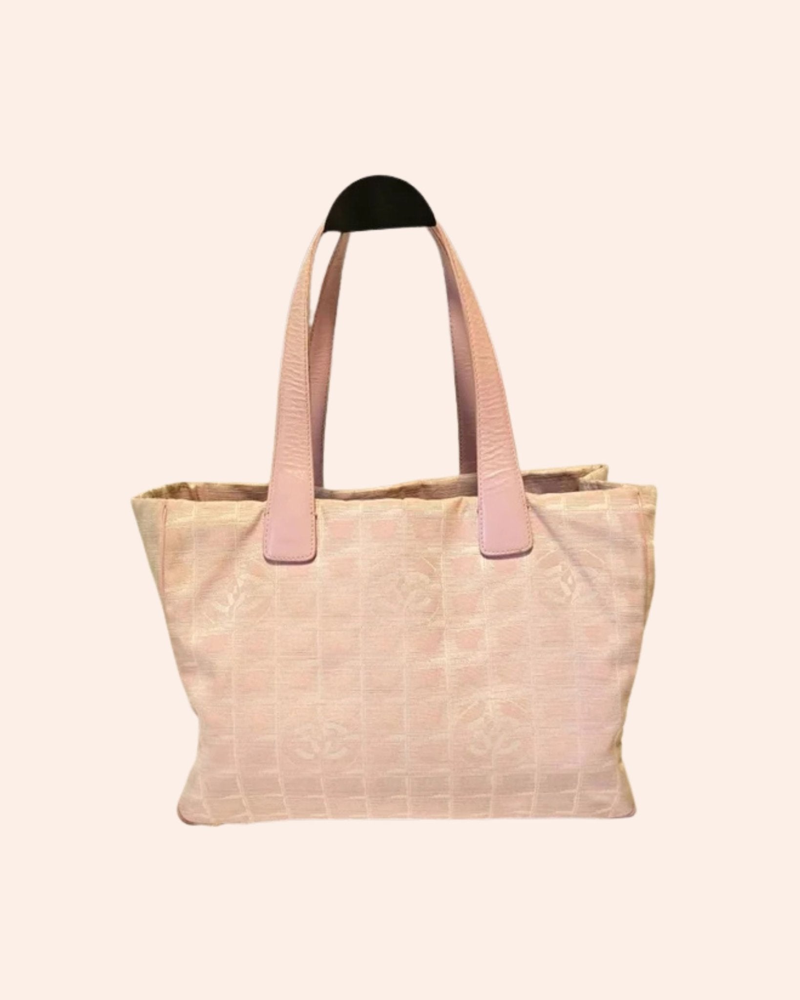Chanel Travel Line CC Tote / Light Pink (Vintage)