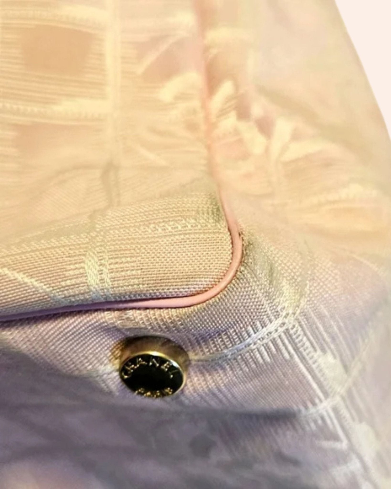 Chanel Travel Line CC Tote / Light Pink (Vintage) - From Juniper With Love