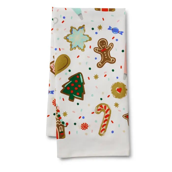 Christmas Cookies Tea Towel - From Juniper With Love