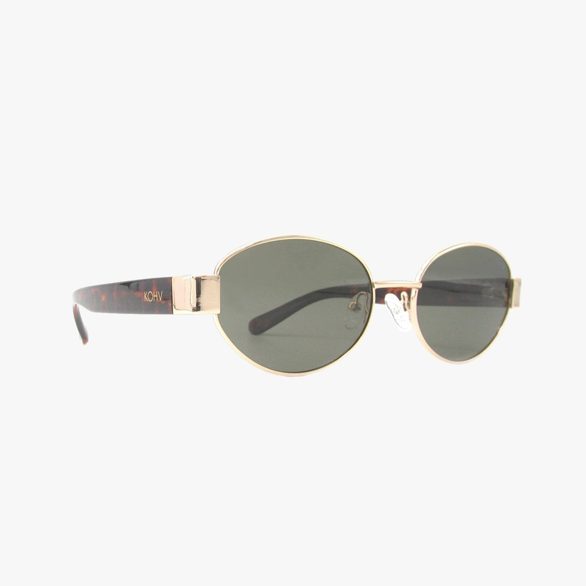 Coco Classic Polarized Oval Metal Sunglasses - From Juniper With Love