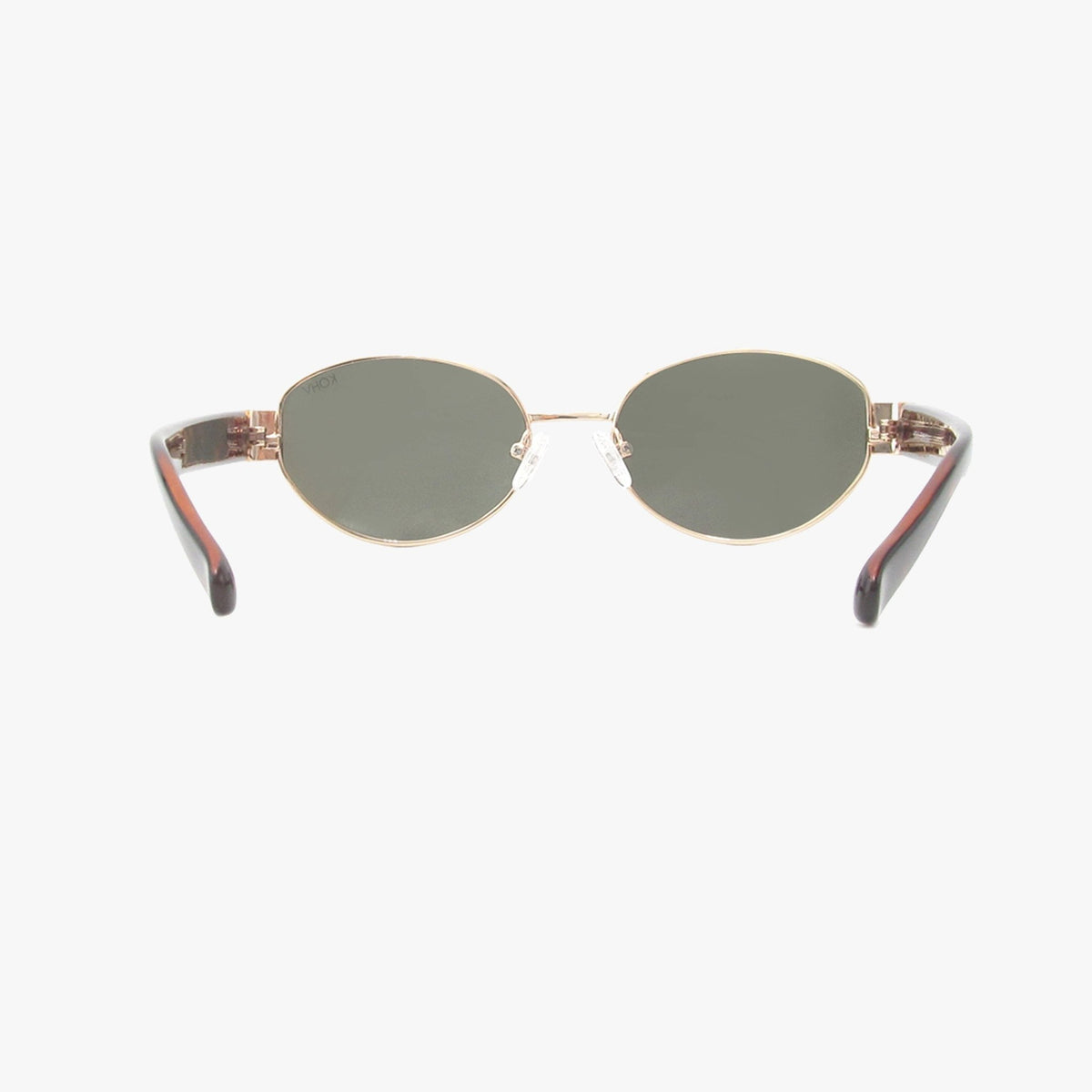 Coco Classic Polarized Oval Metal Sunglasses - From Juniper With Love