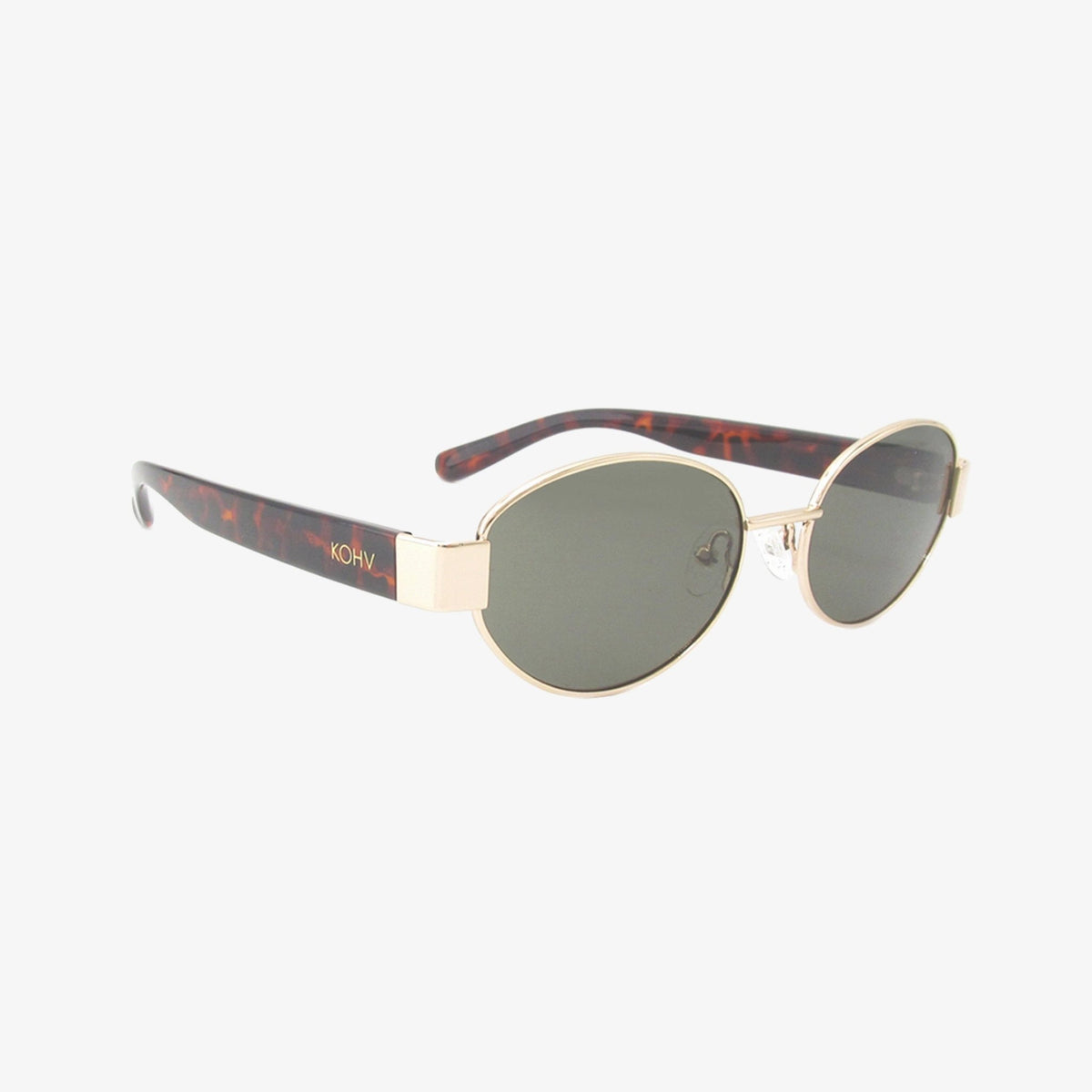 Coco Classic Polarized Oval Metal Sunglasses - From Juniper With Love