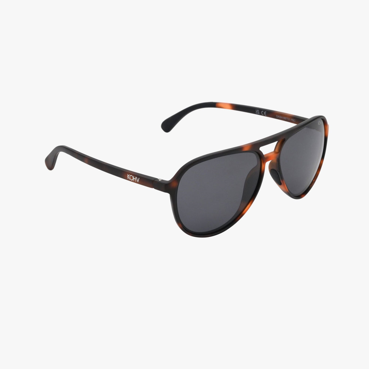 Dash Tortoise Polarized Active Soft Aviator Sunglasses - From Juniper With Love