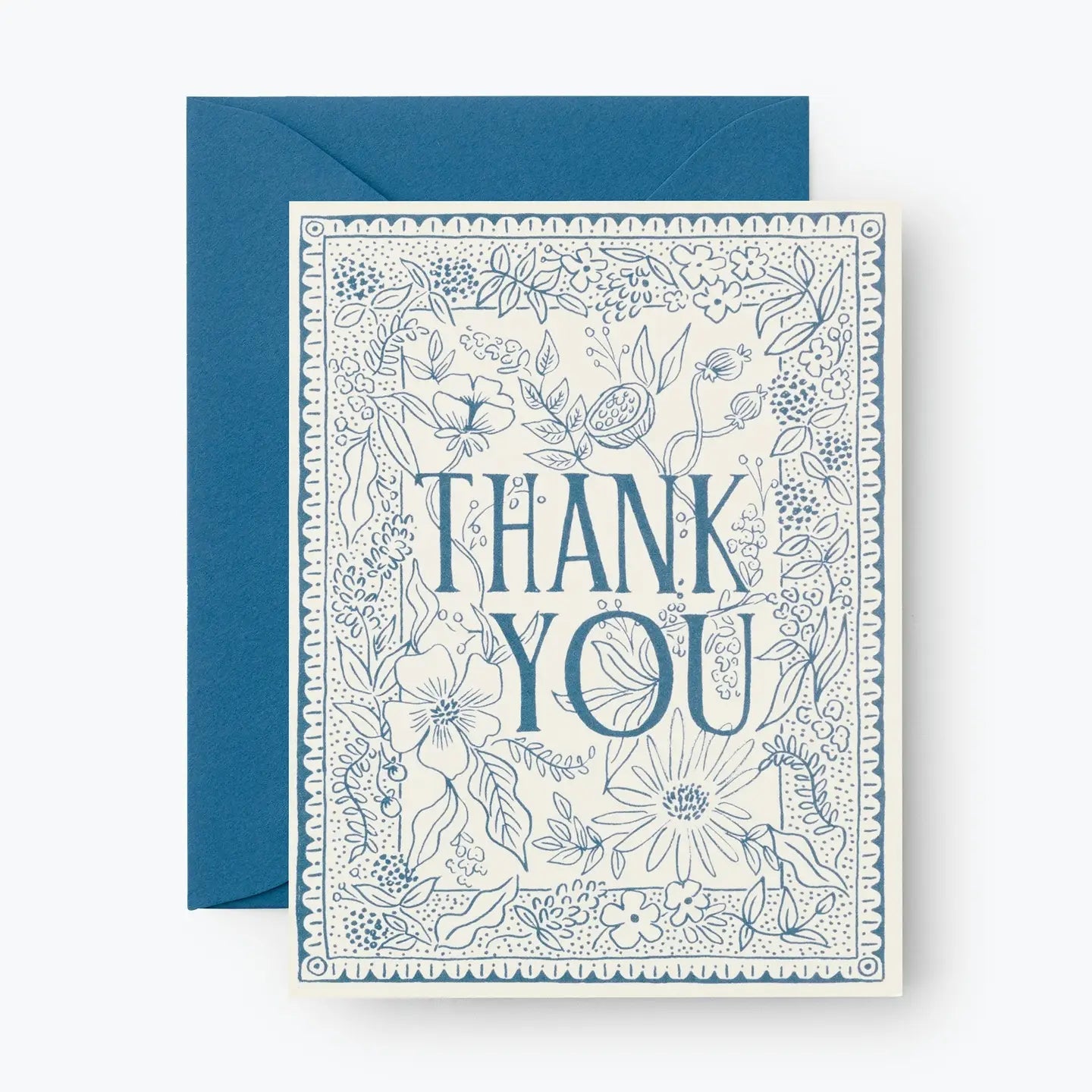 Delft Thank You Card - From Juniper With Love