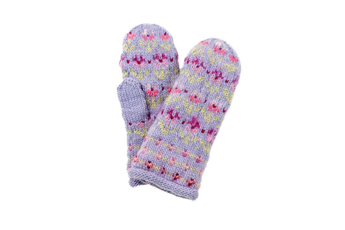 Leelu Mitten / Periwinkle