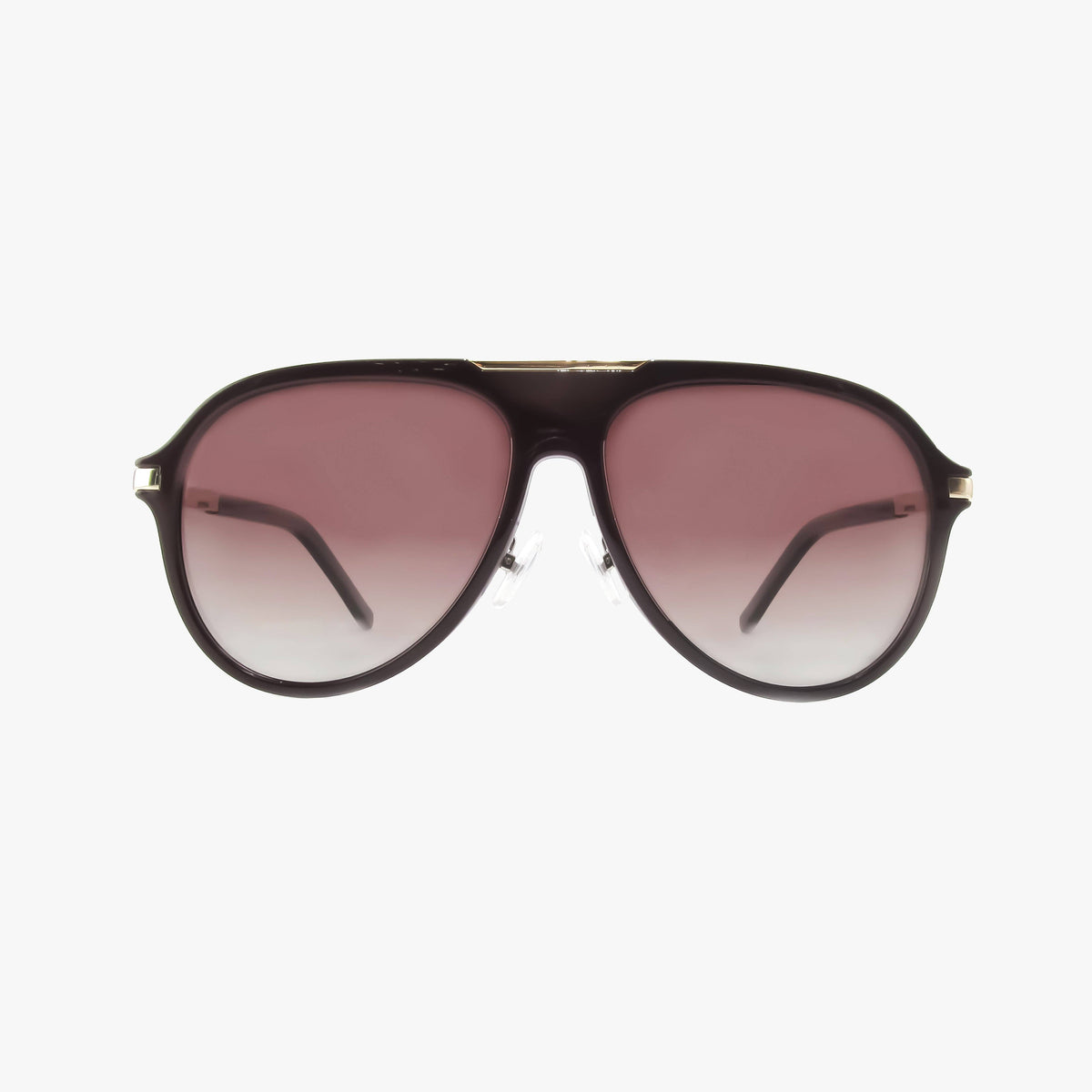 Aura Plum Polarized Aviator Sunglasses