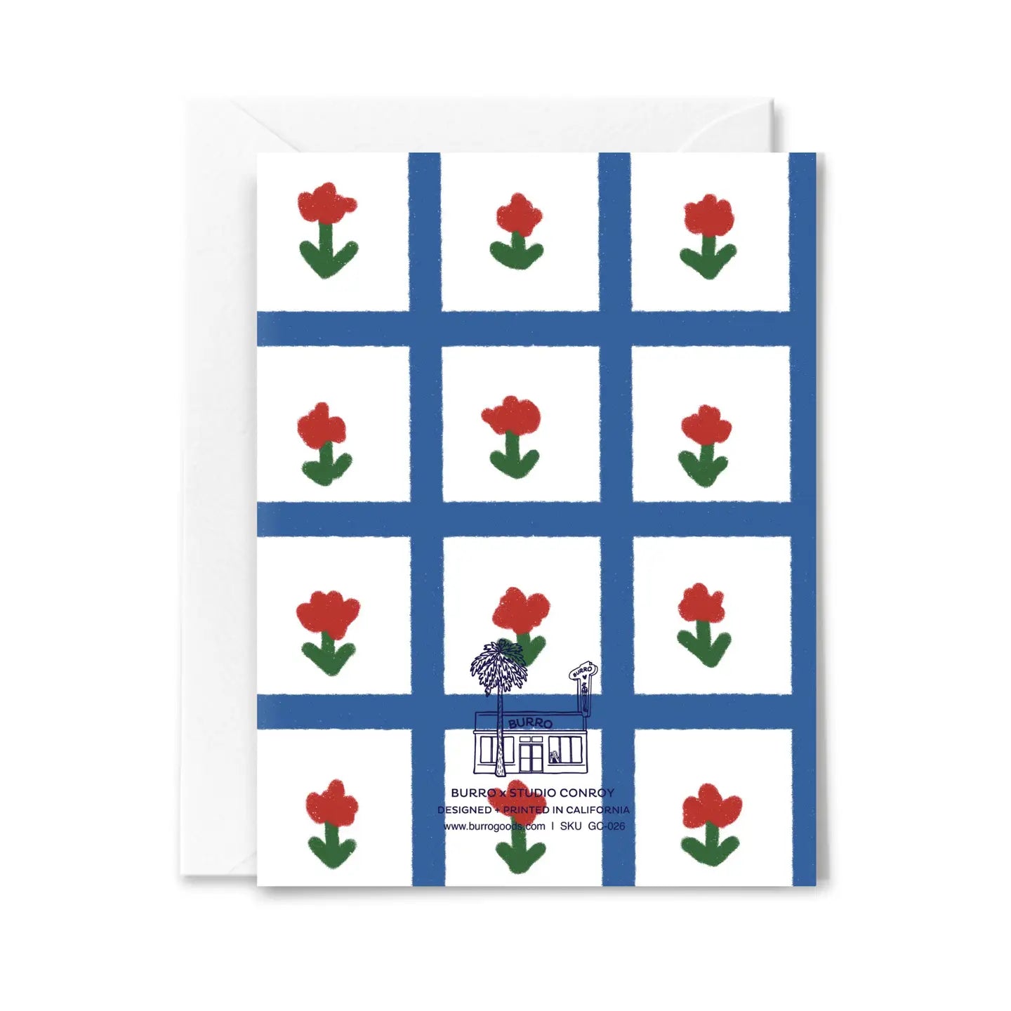 Floral Gingham Everyday Card - From Juniper With Love