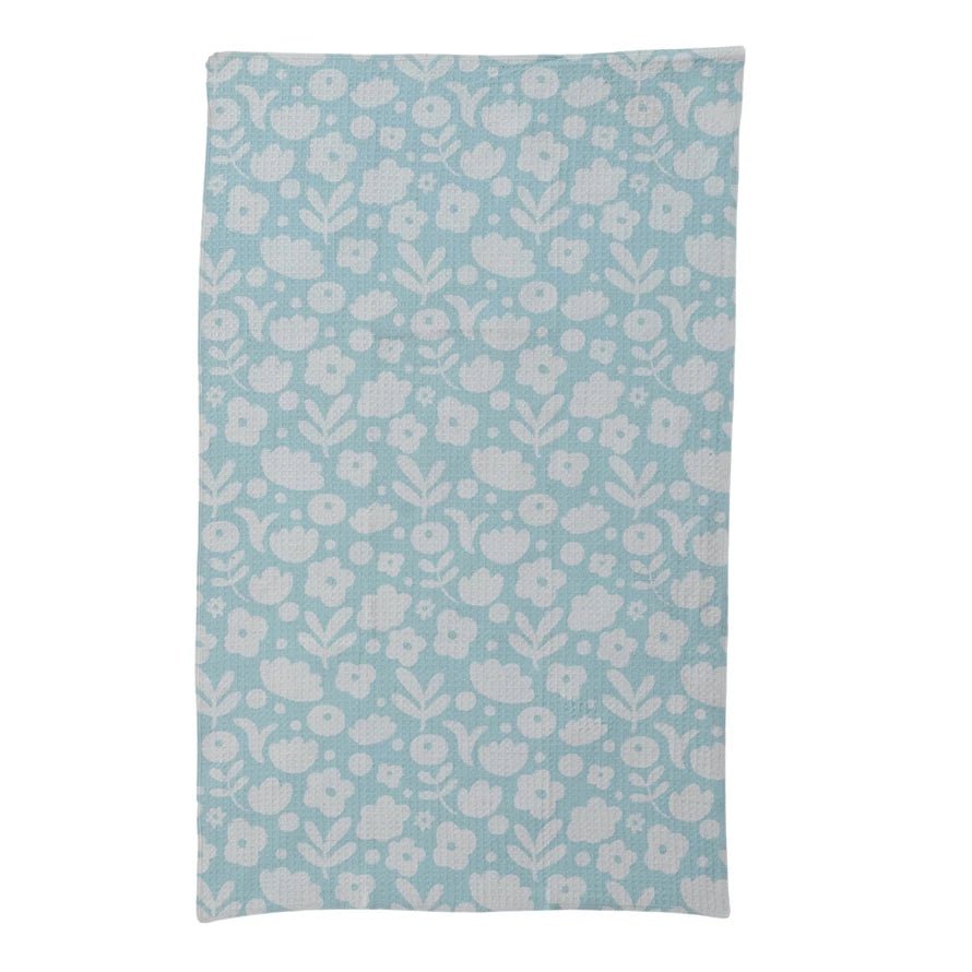 Floral Microfibre Tea Towel - From Juniper With Love