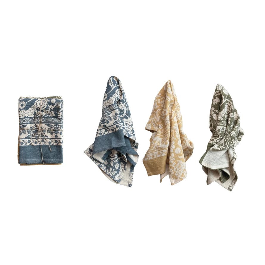 Floral Tea Towels / Set of 3 - From Juniper With Love