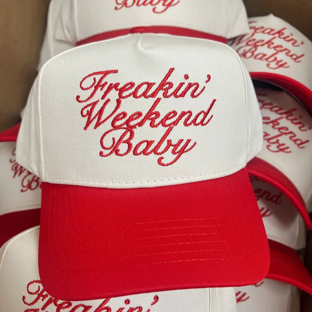 Freakin' Weekend Trucker Hat - From Juniper With Love