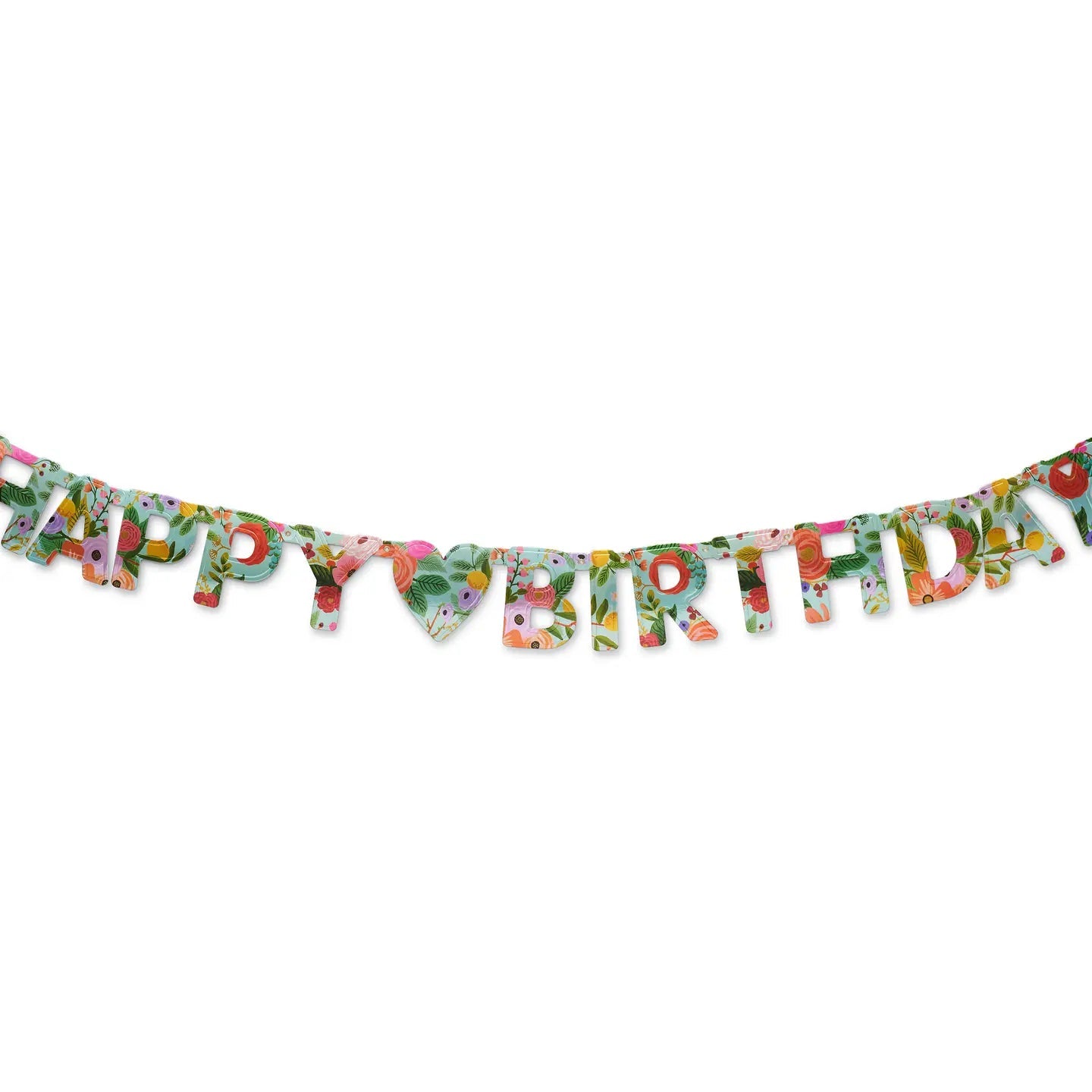 Garden Party Happy Birthday Banner - From Juniper With Love