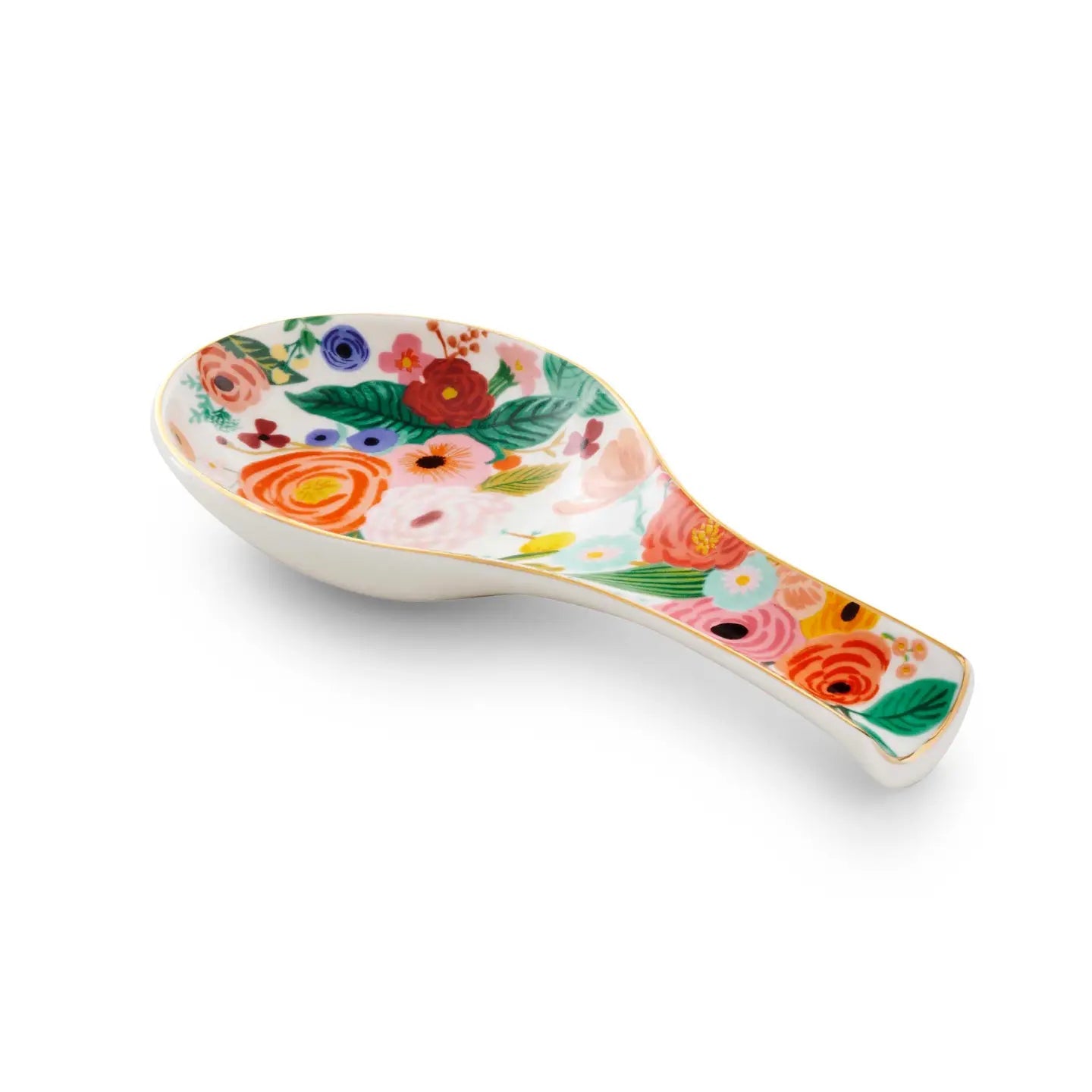 Garden Party Porcelain Spoon Rest - From Juniper With Love