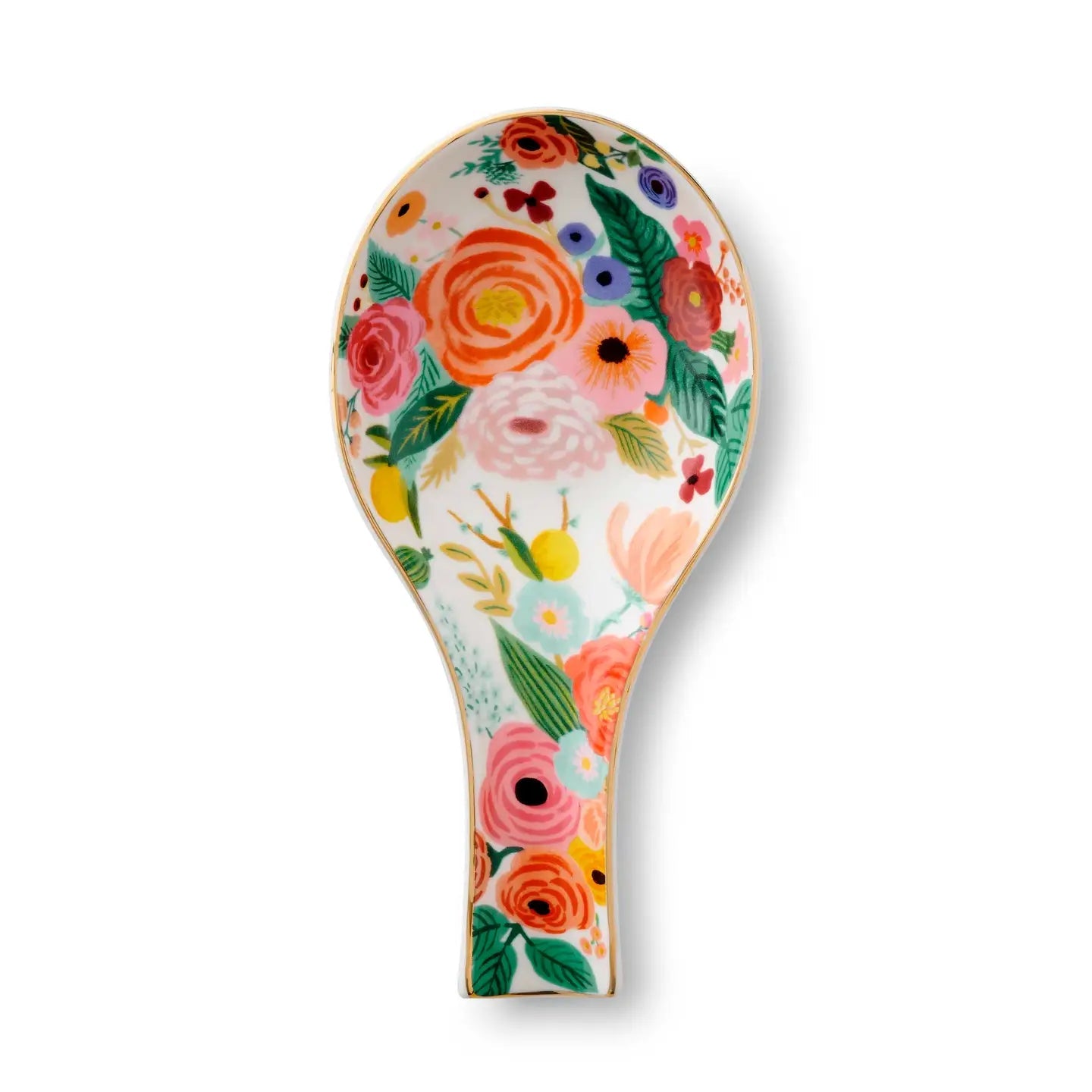Garden Party Porcelain Spoon Rest - From Juniper With Love