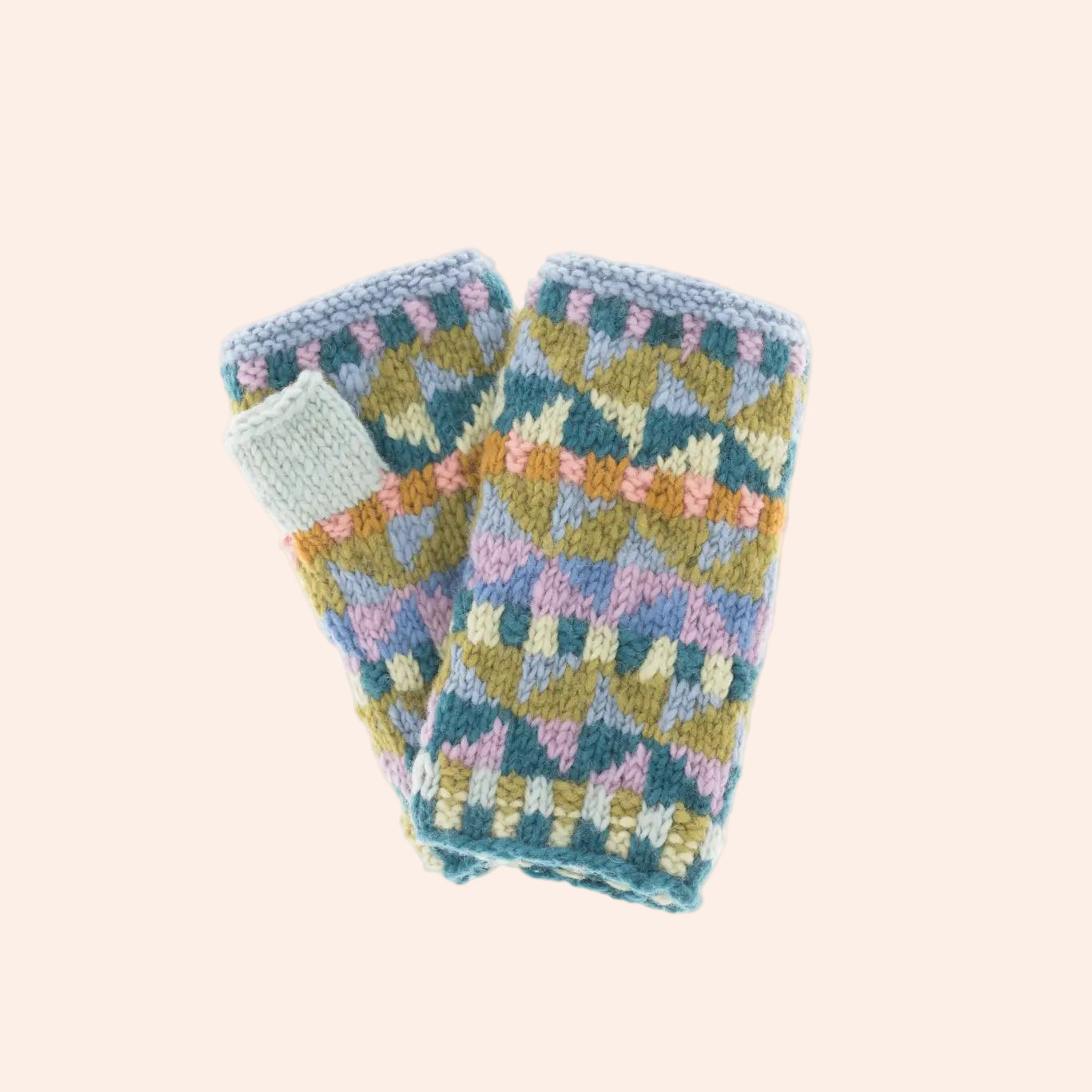 Geo Handwarmer / Green - From Juniper With Love