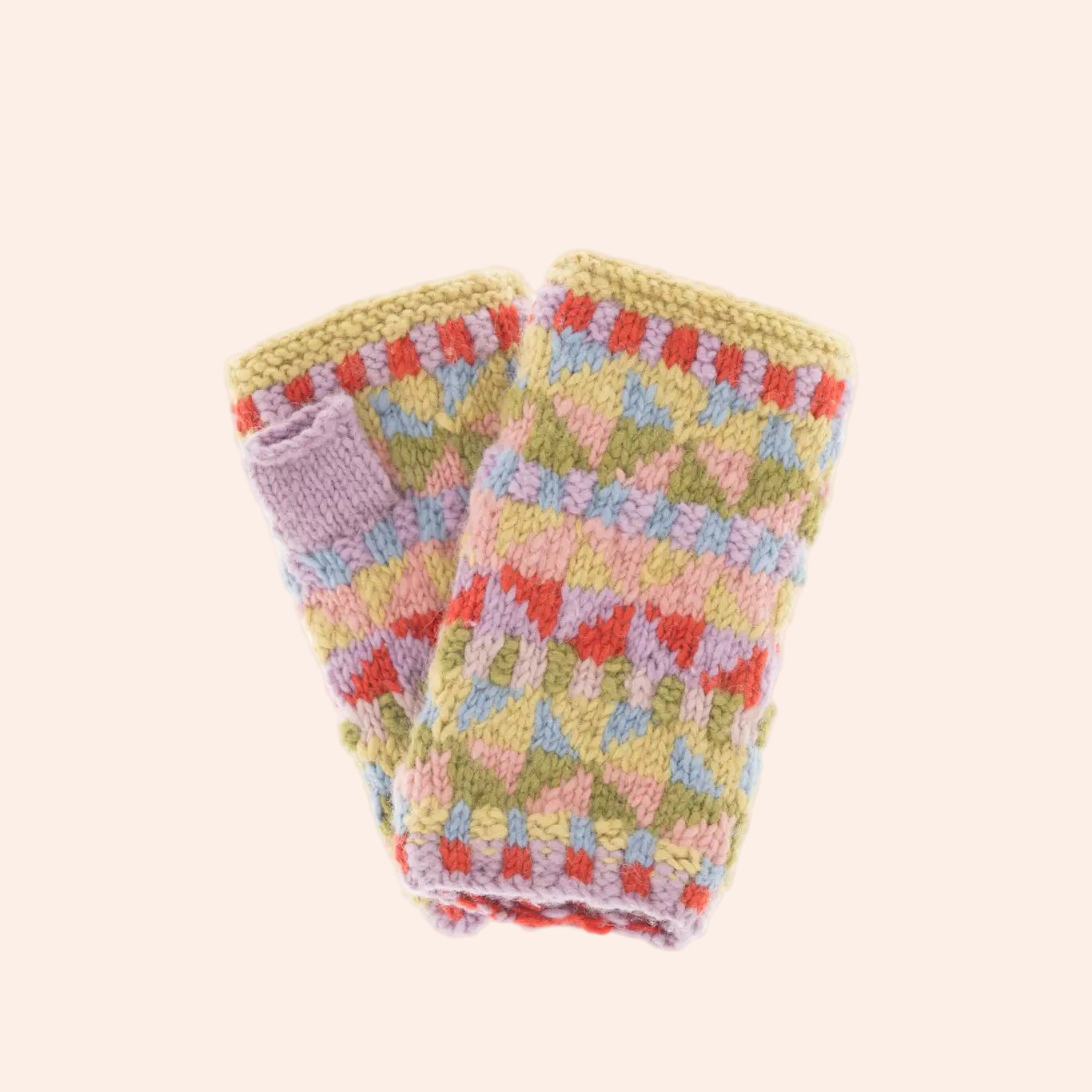 Geo Handwarmer / Lavender - From Juniper With Love