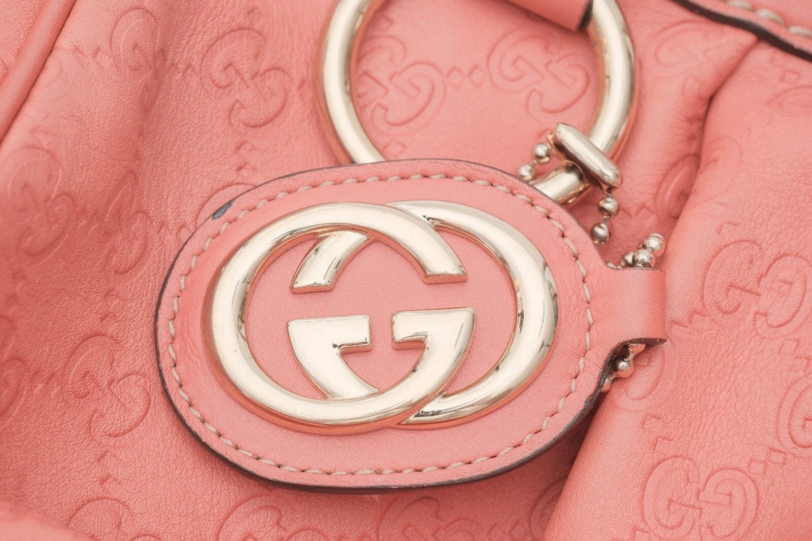 Gucci Sukey Tote / Pink Guccissima Leather - From Juniper With Love